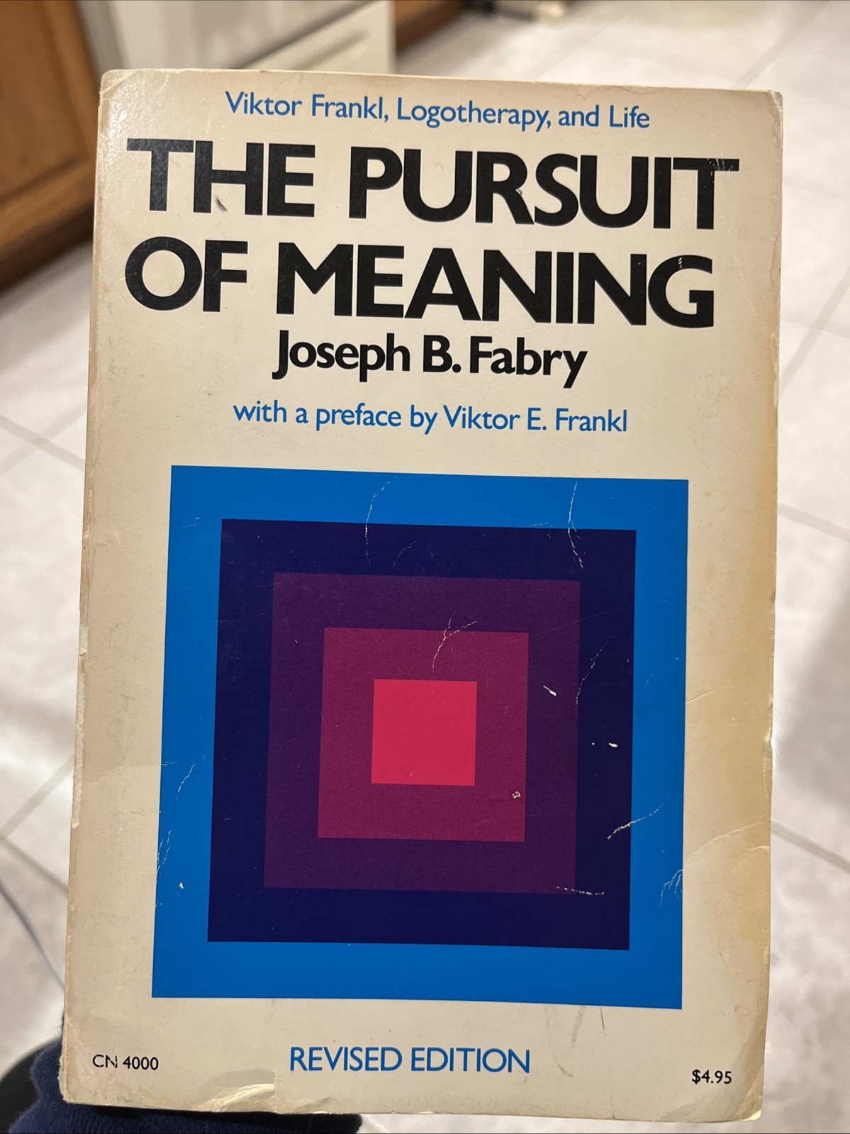 The Pursuit of Meaning Joseph B. Fabry Revised Edition Hardcover Very Good