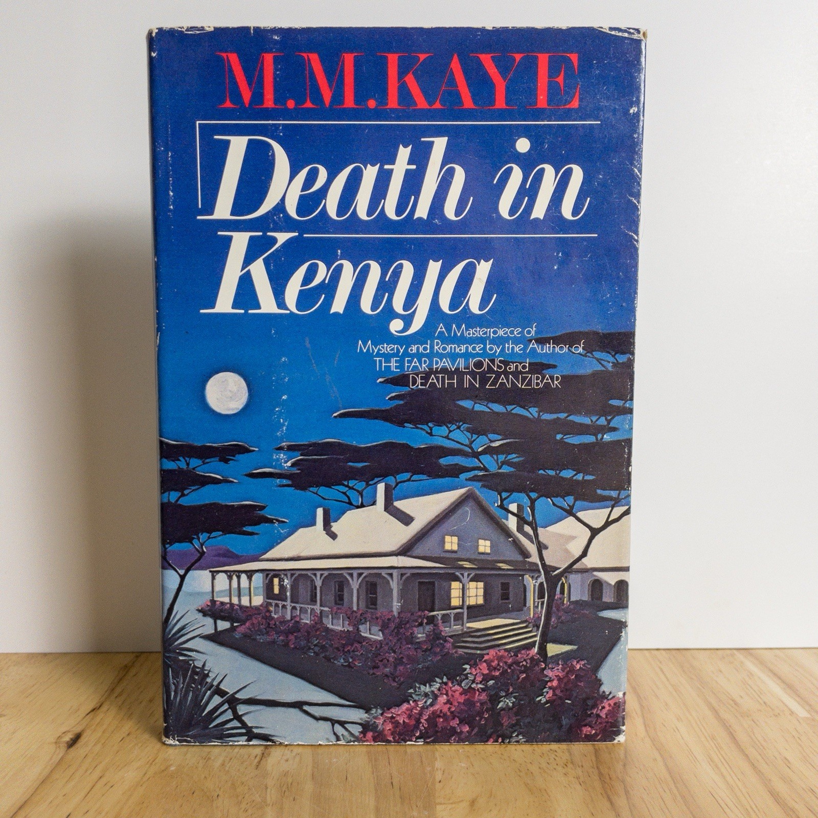 Death In Kenya by M.M. Kaye 1983 St. Martin’s Press First Edition HC DJ