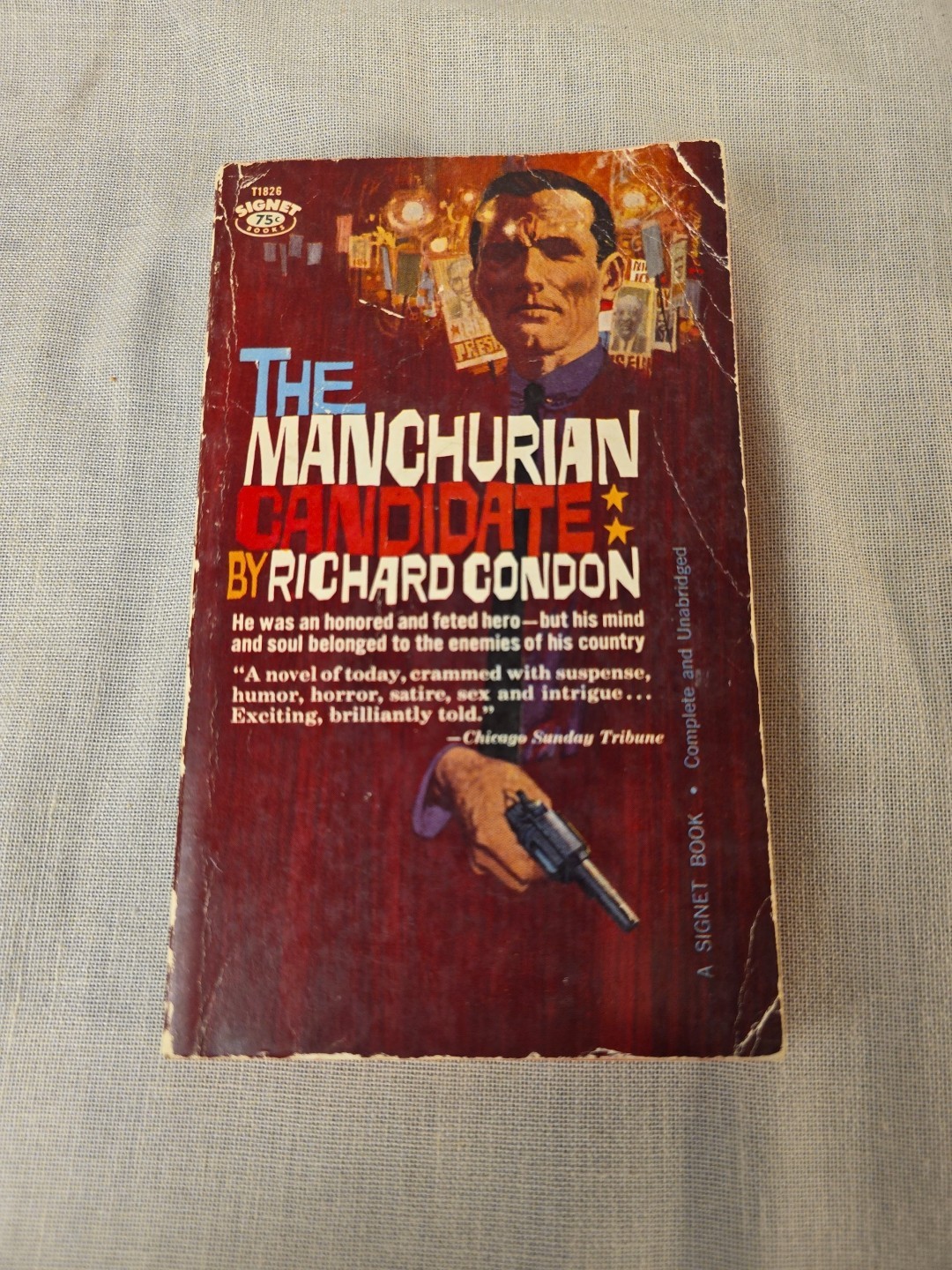 The Mancurian Candidate Paperback T1826 By Richard Condon