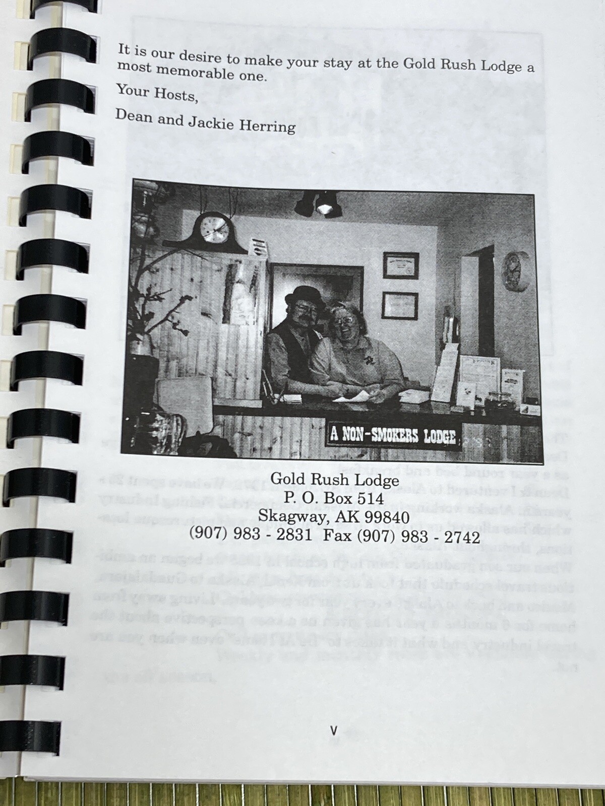 VTG Favorite Bed & Breakfast Recipes Southeast Alaska INNside Passage Chapter 98