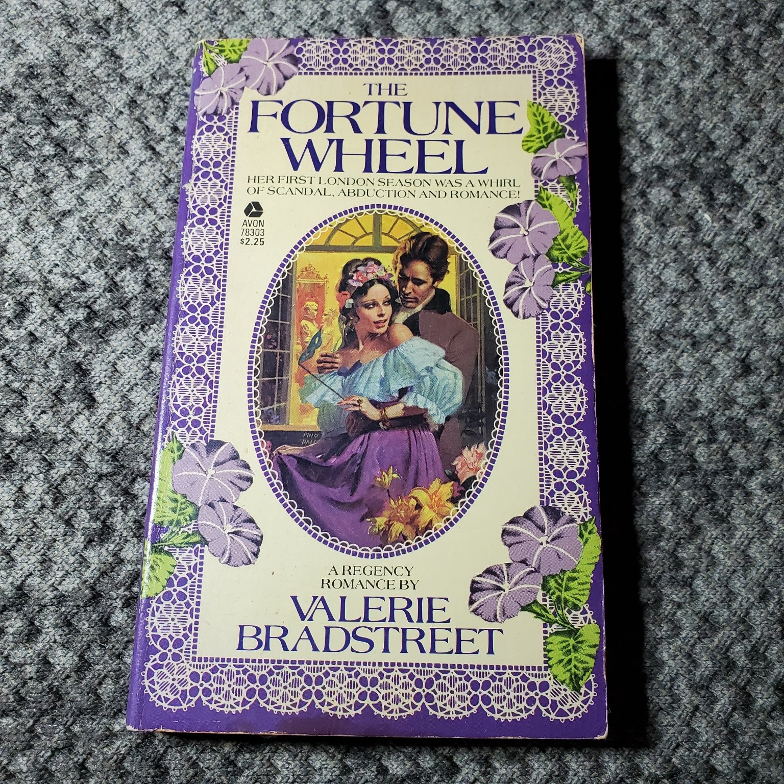 The Fortune Wheel Valerie Bradstreet 1981 Avon Printing Romance