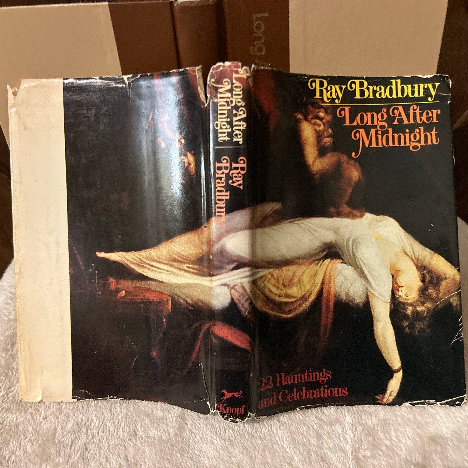 Ray Bradbury Long After Midnight BCE HCDJ 1975 Borzoi Books USED