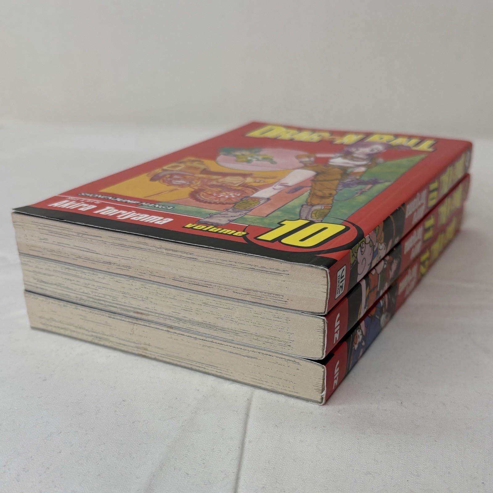 Dragon Ball Vol 10 11 12 Manga Shonen Jump English Akira Toriyama Paperback