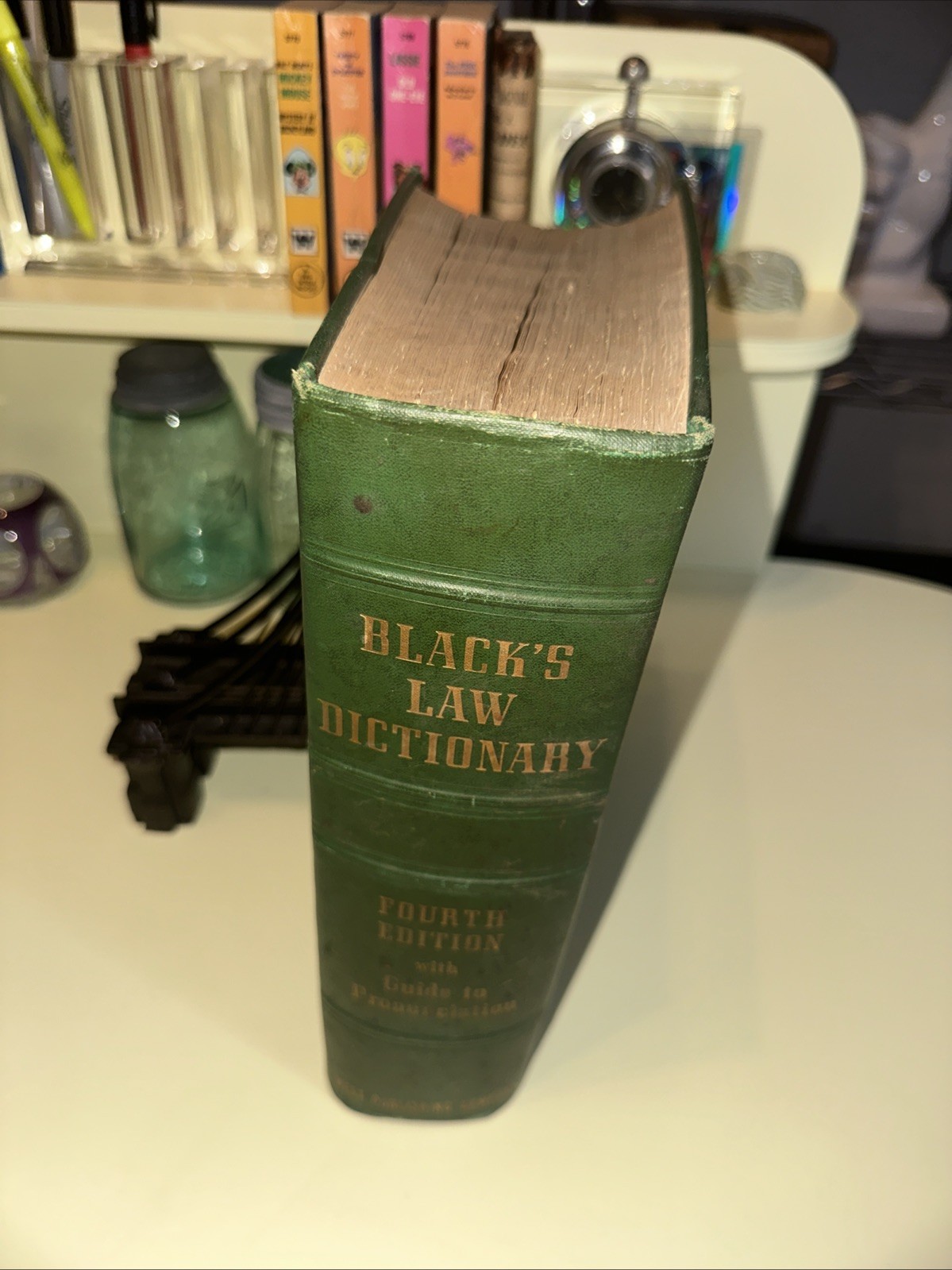 BLACKS LAW DICTIONARY FOURTH EDITION WEST PUBLISHING 1951 HENRY CAMPBELL HC BOOK