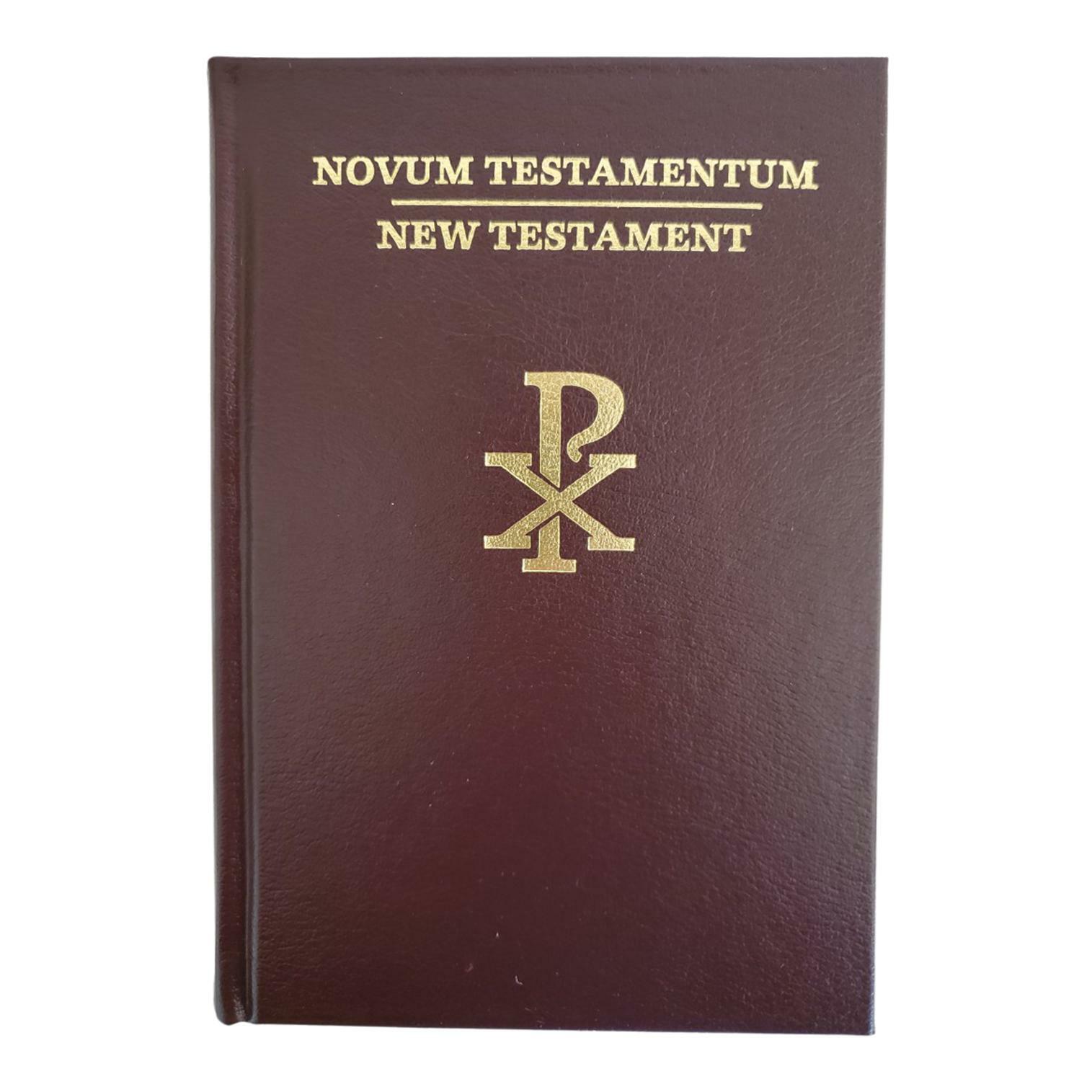 Bible Latin / English The New Testament Clementine Vulgate & Challoner Rheims
