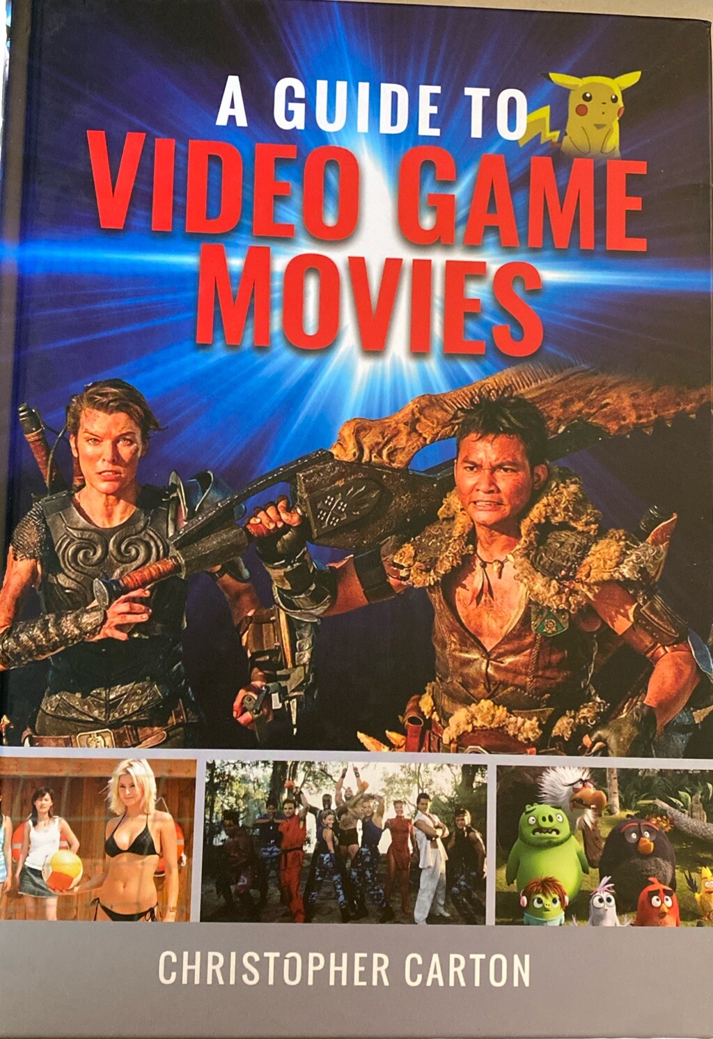 A Guide to Video Game Movies by Christopher Carton (English) Hardcover Book