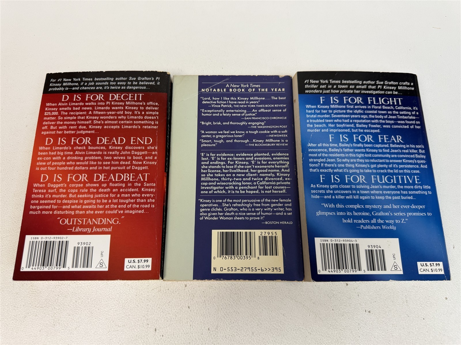 Sue Grafton Lot ALL 25 Kinsey Millhone Mystery Paperbacks A is for Alibi to Y