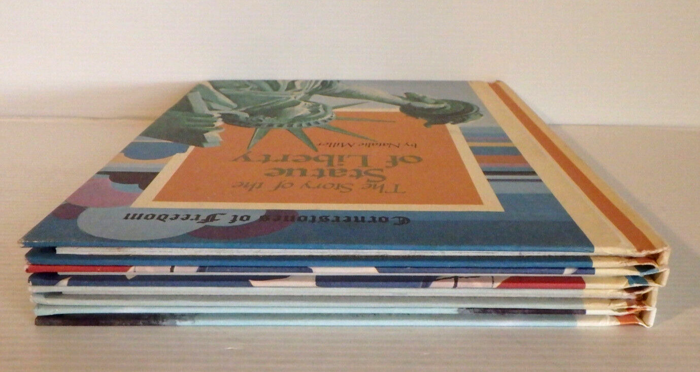Cornerstones of Freedom -4 HB Books – Liberty Star-Spangled Lewis & Clark USS AZ