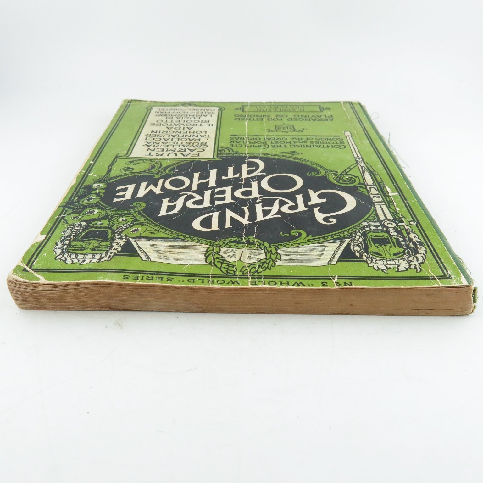 Grand Opera at Home Albert E. Wier 1927 Revised Edition Opera Music