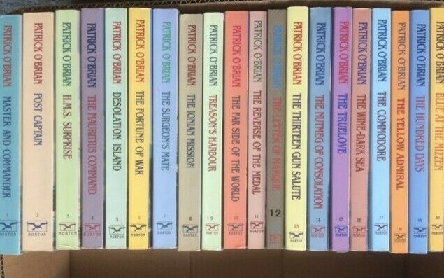 PATRICK O’BRIAN Aubrey Maturin Complete Series 1-20 Set PB lot 15 16 17 18 19