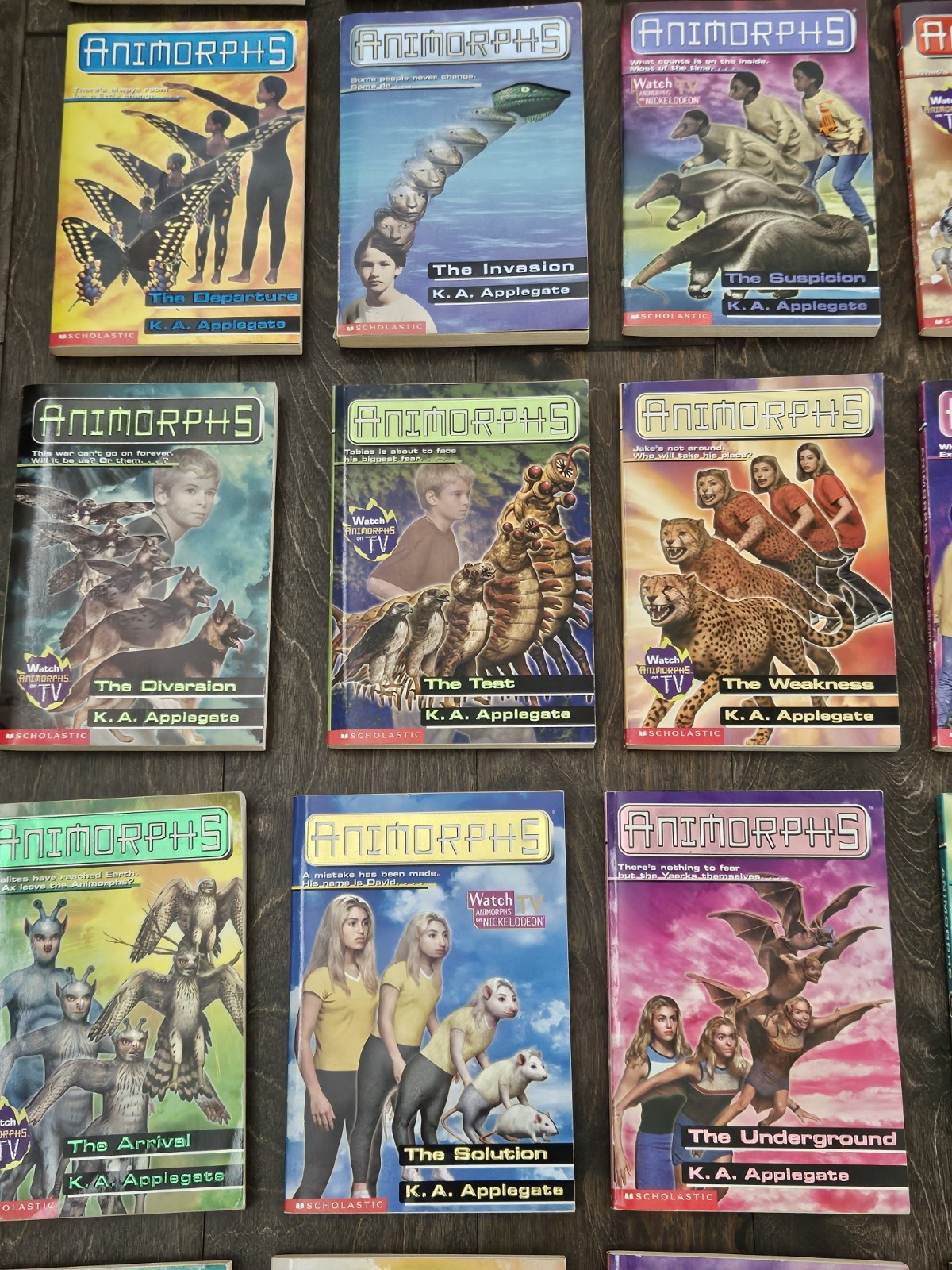 Lot Of 25 Animorphs Books- 1996-2001 See Photos For Titles