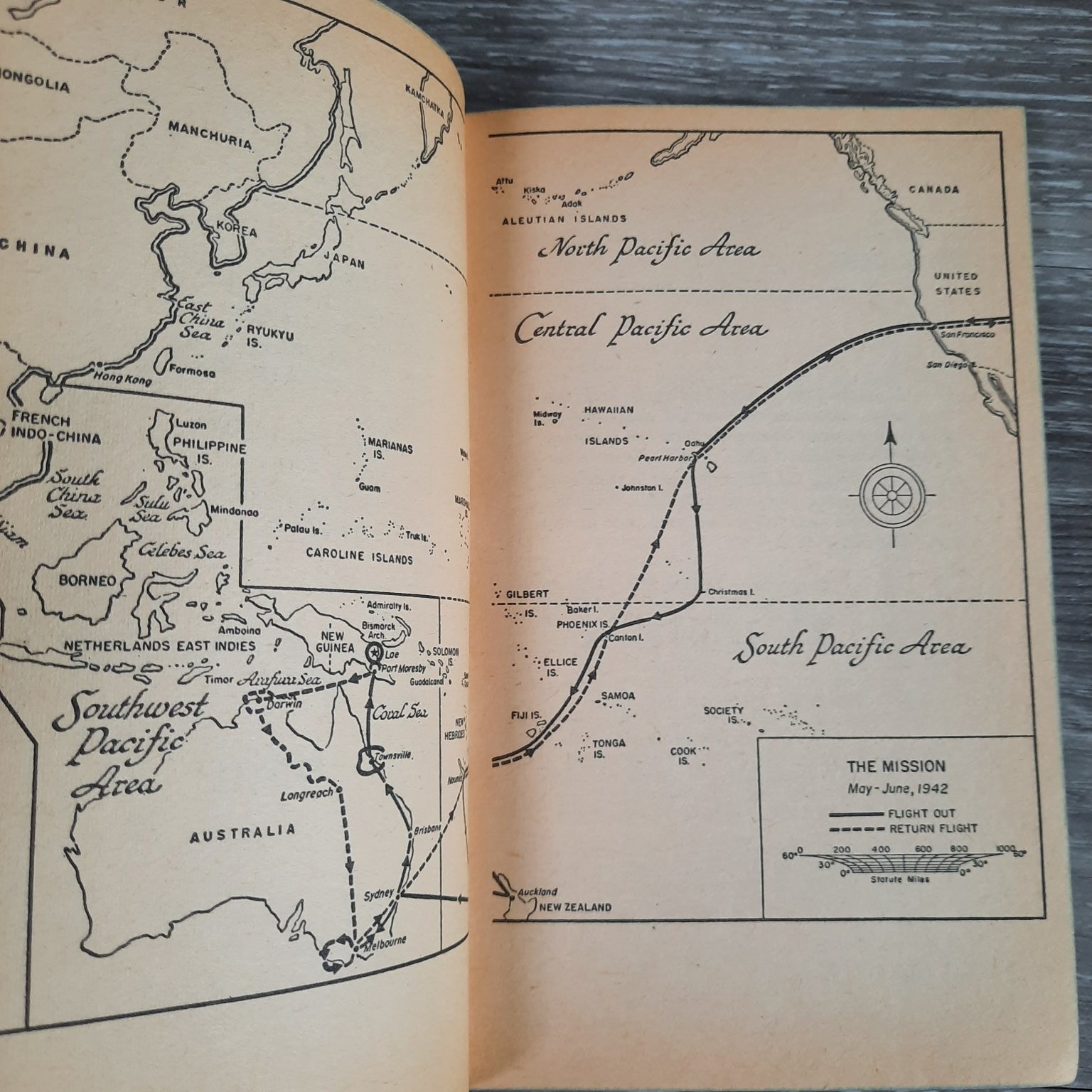 The Mission Martin Caidin Edward Hymoff 1964 First Edition WWII History