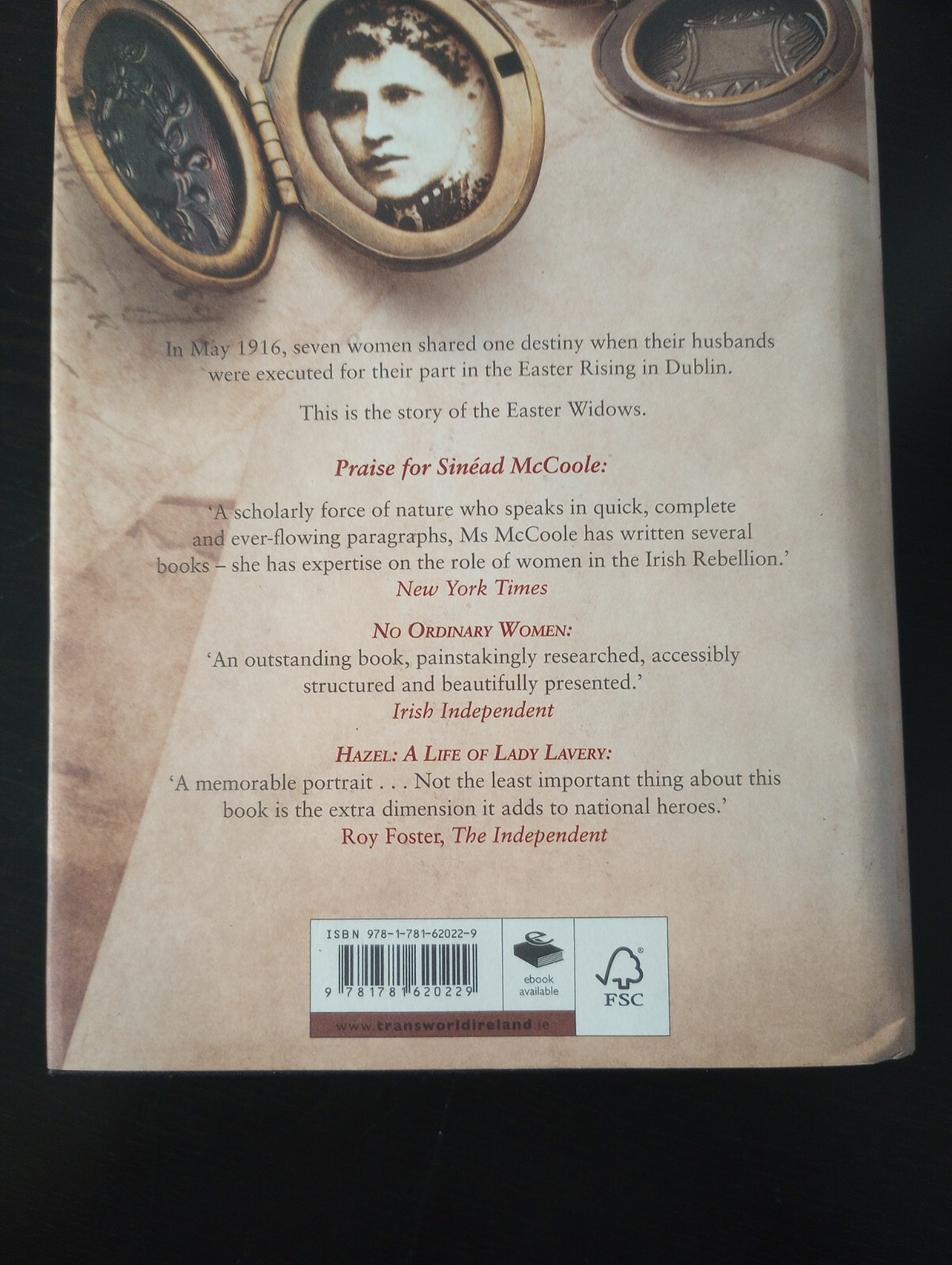 Easter Widows by Sinead McCoole, SIGNED COPY (2014 Hardcover) Irish History