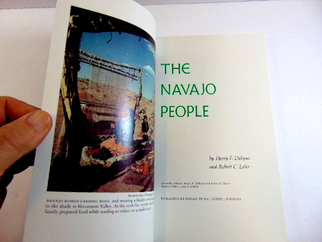 I972 Indian Tribal Series book: The Navajo People