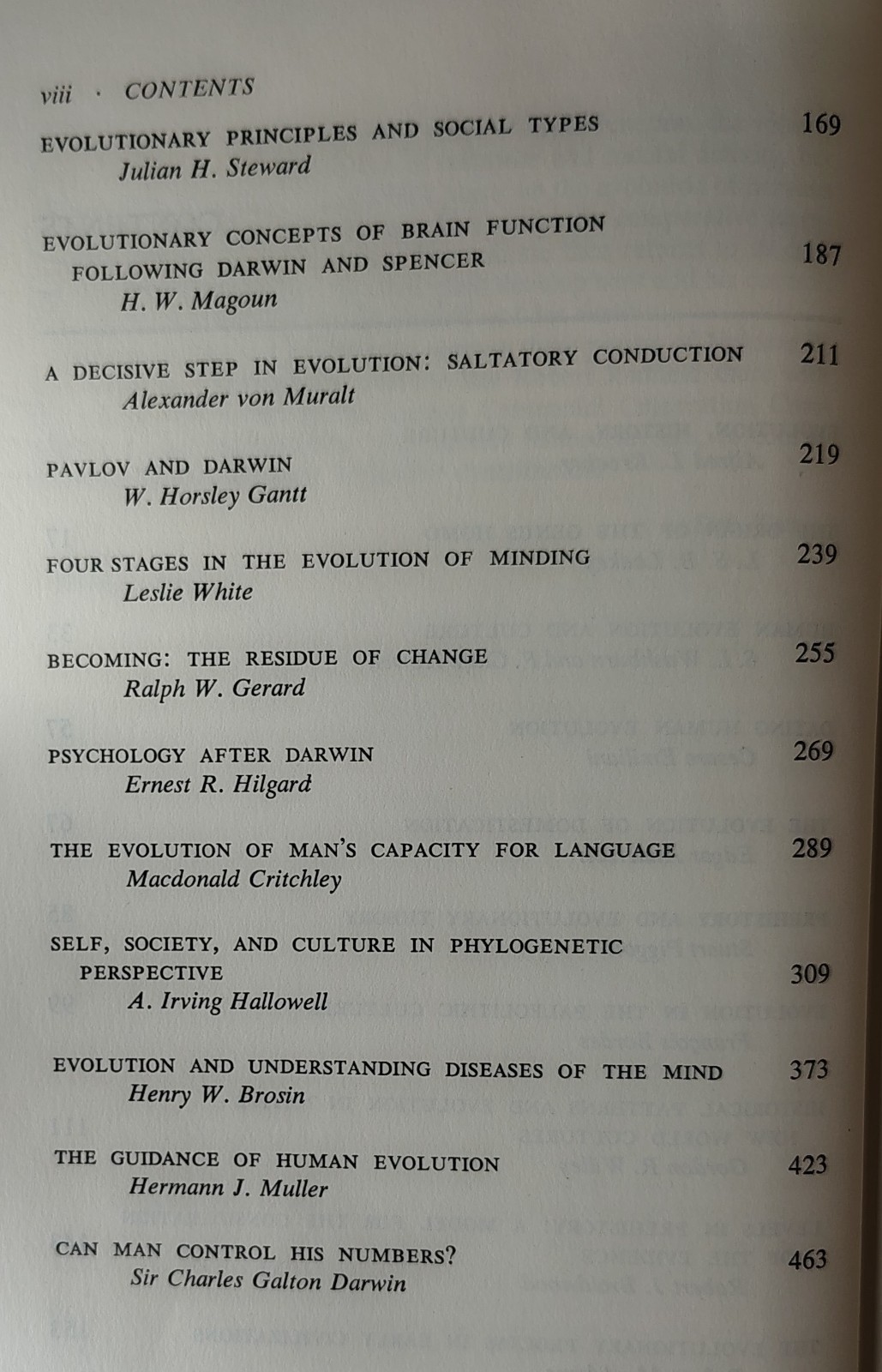 Evolution After Darwin The University Of Chicago Centennial 3 Volume HB 1960