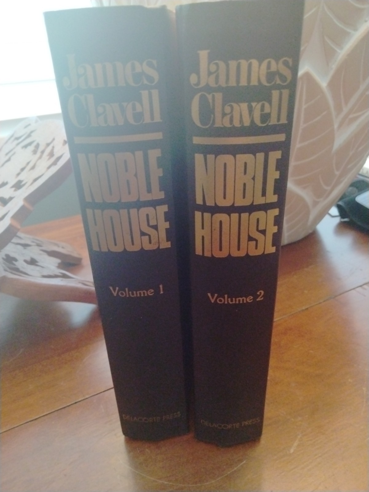 Shogun Noble House By James Clavell Volumes 1 & 2 Book Club Edition 1981