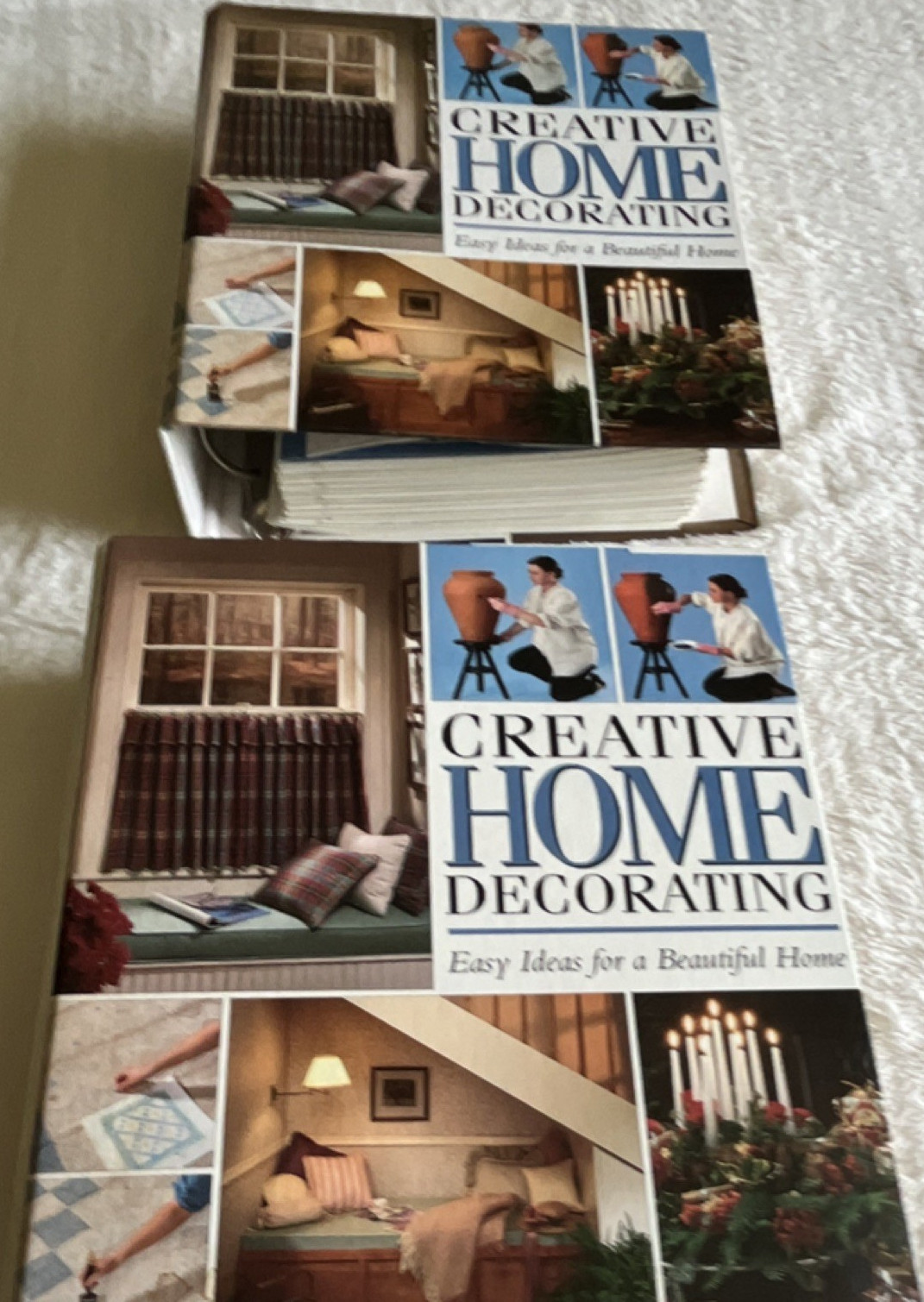 Ring/Wire Bound Creative Home Decorating Guide Book by Compilation, English