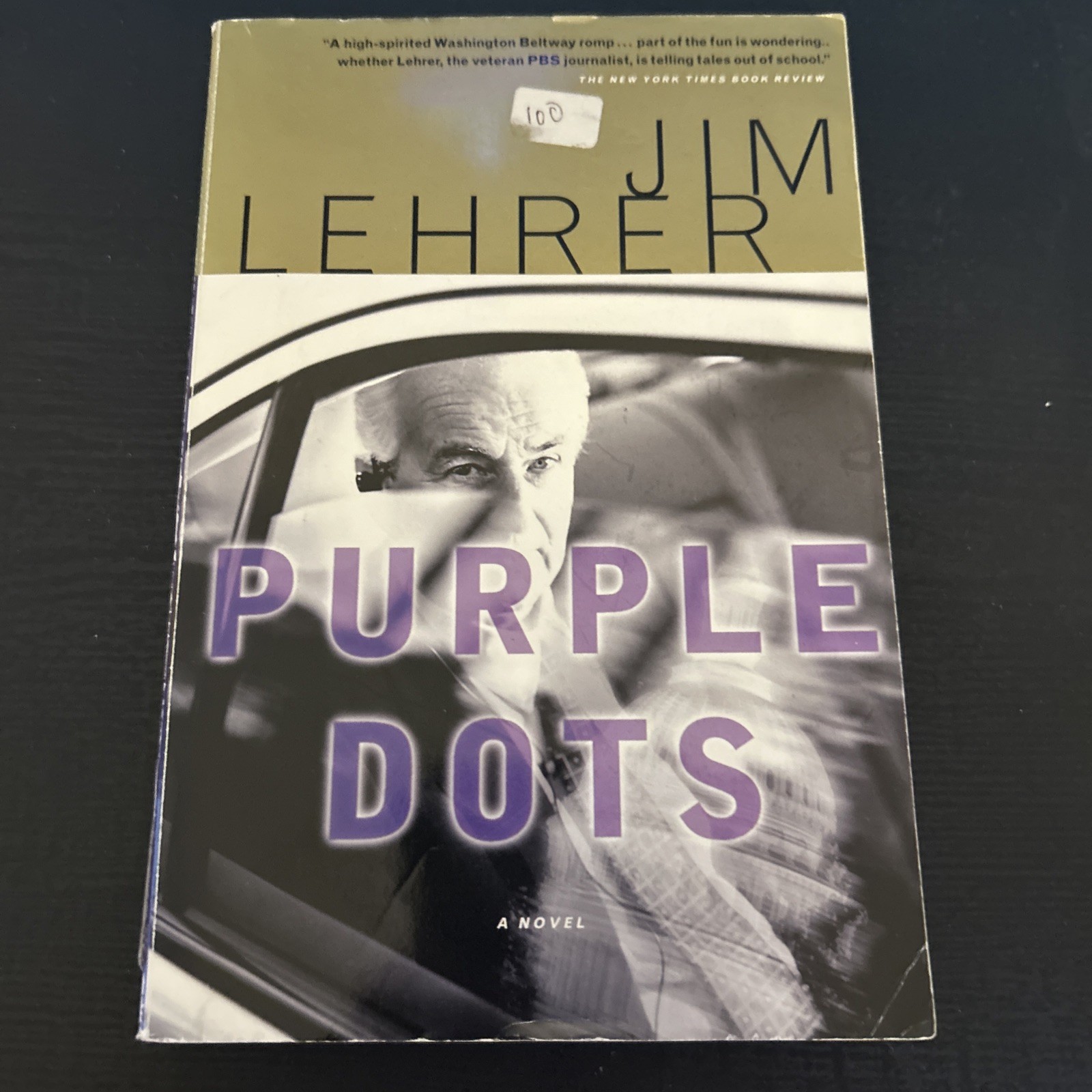 Purple Dots : A Novel by Jim Lehrer (2002, Trade Paperback)
