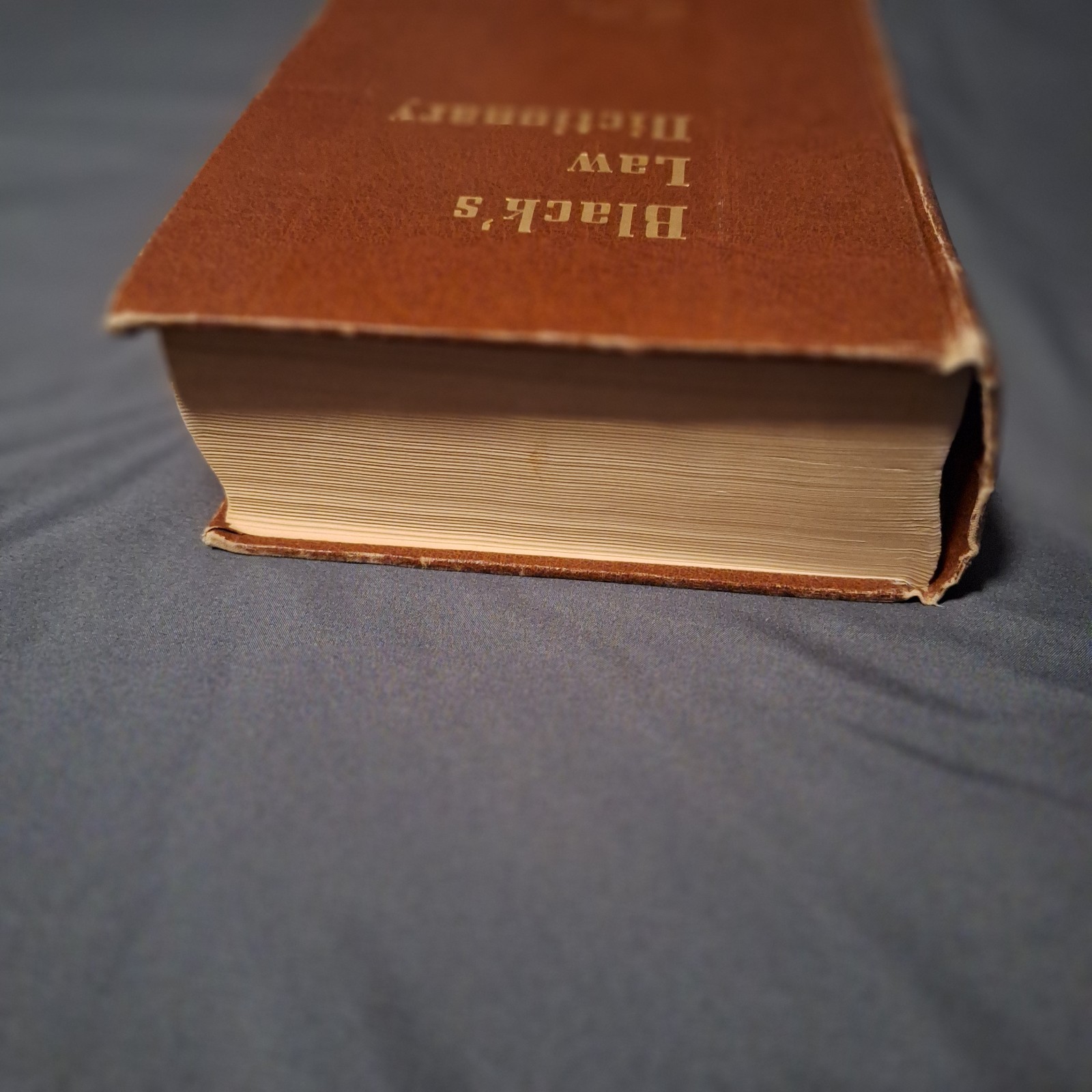 Black’s Law Dictionary De Luxe Fourth Edition 4th Ed 1951 Thumb Indexed Tabbed