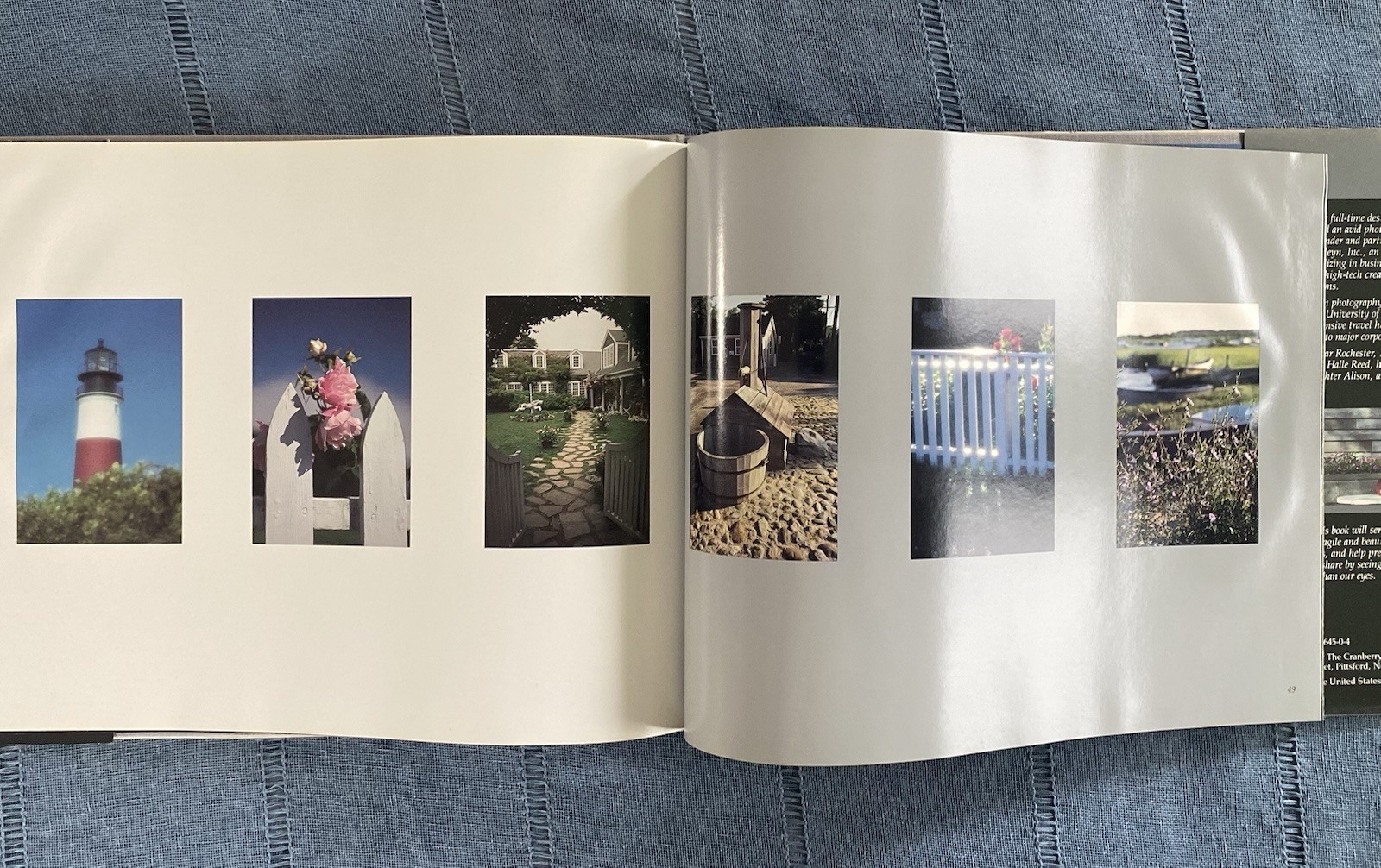 Vintage 1985 Nantucket Images of the Island John Buck Photography Hardcover Book