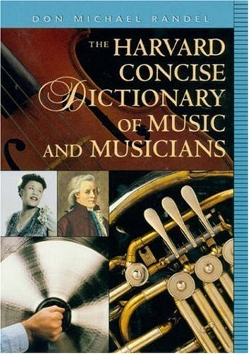 The Harvard Concise Dictionary of M…, Don Michael Ran