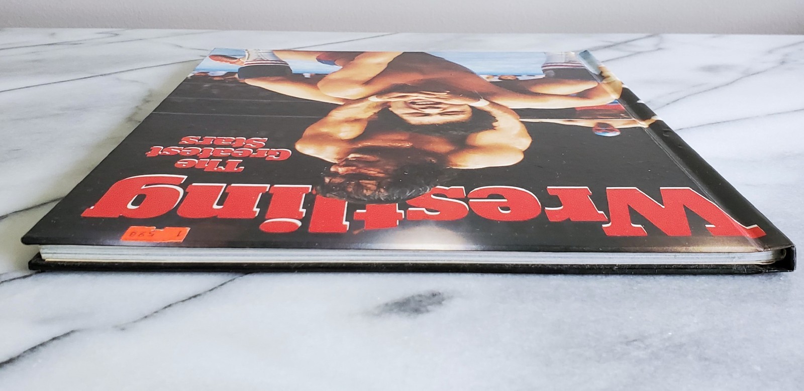 WRESTLING : THE GREATEST STARS 1987 HC Book Hulk Hogan Dusty Rhodes Rick Flair