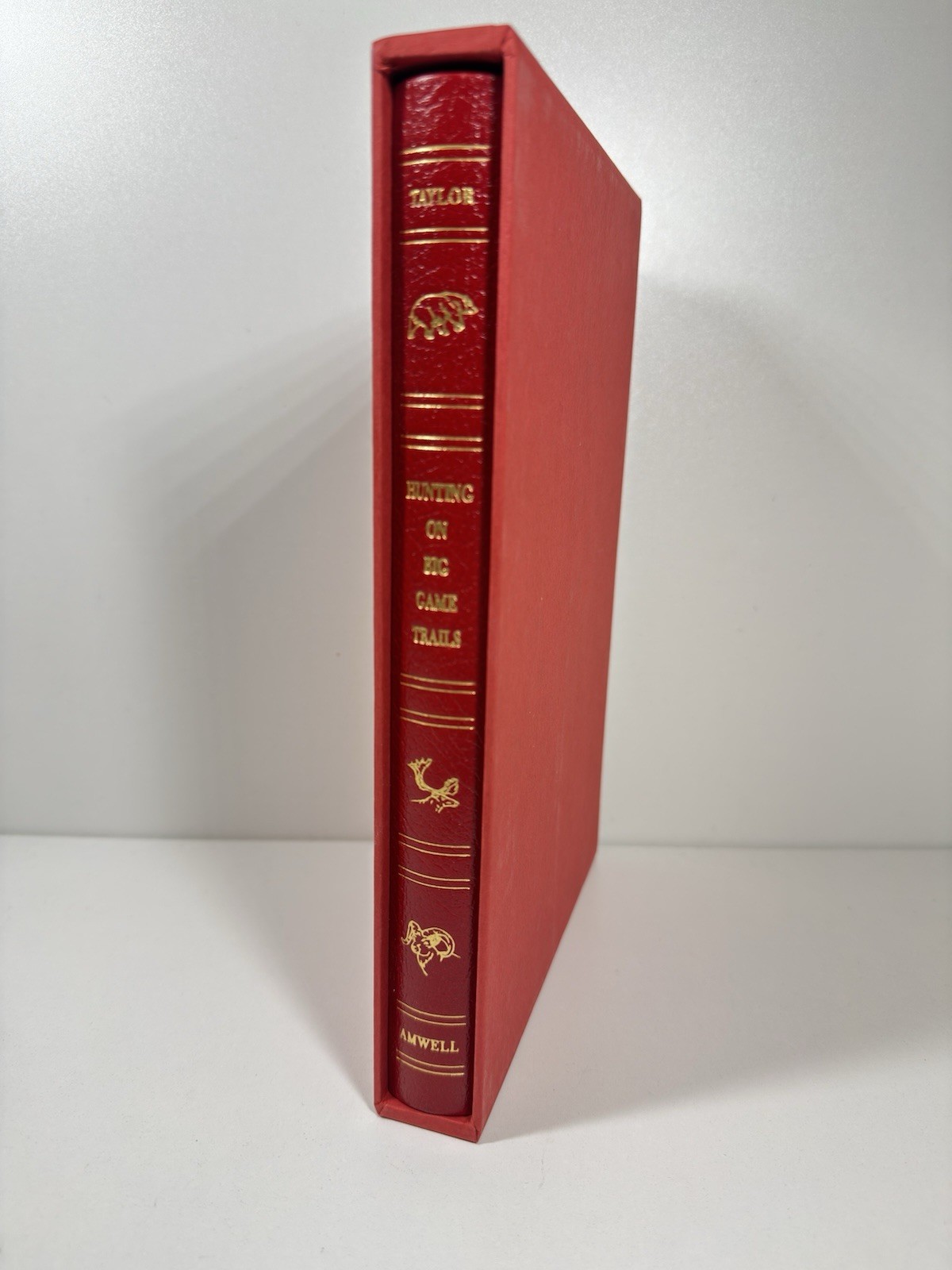 Hunting On Big Game Trails by Tory Taylor Amwell Press Signed #471/1000