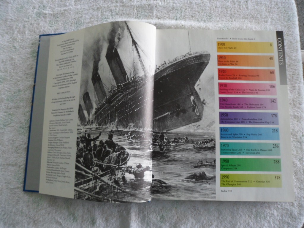 The 20th Century Year by Year by Marshall Publishing