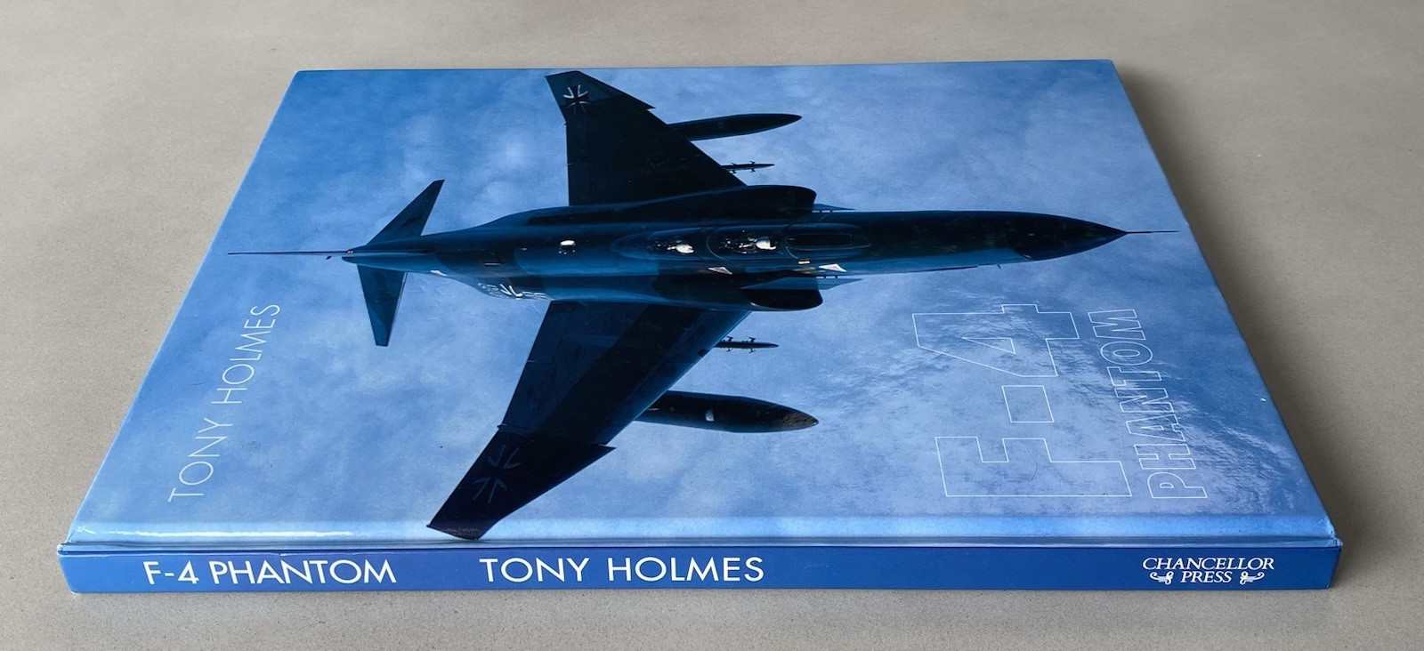 F-4 Phantom by Tony Holmes (1996 Hardcover) Aviation Photography