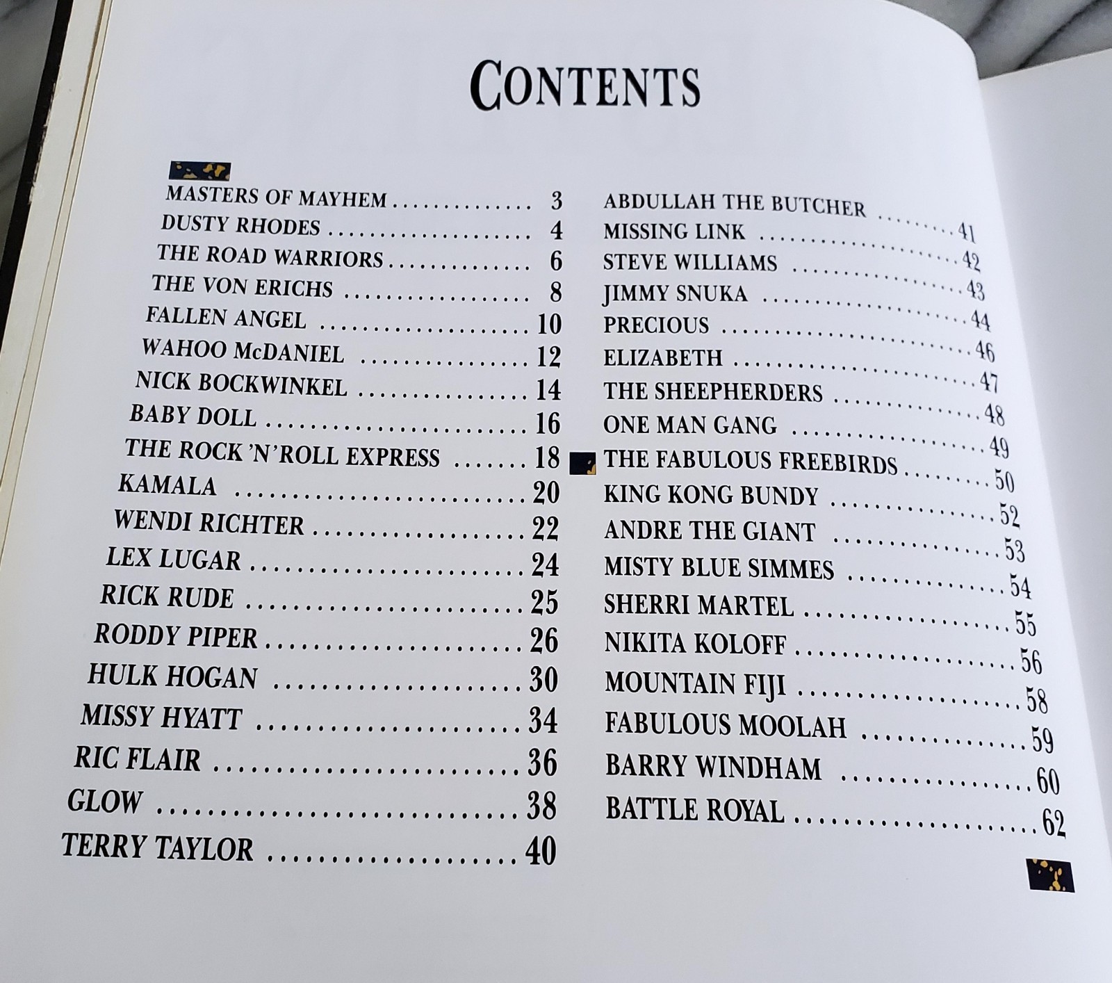 WRESTLING : THE GREATEST STARS 1987 HC Book Hulk Hogan Dusty Rhodes Rick Flair