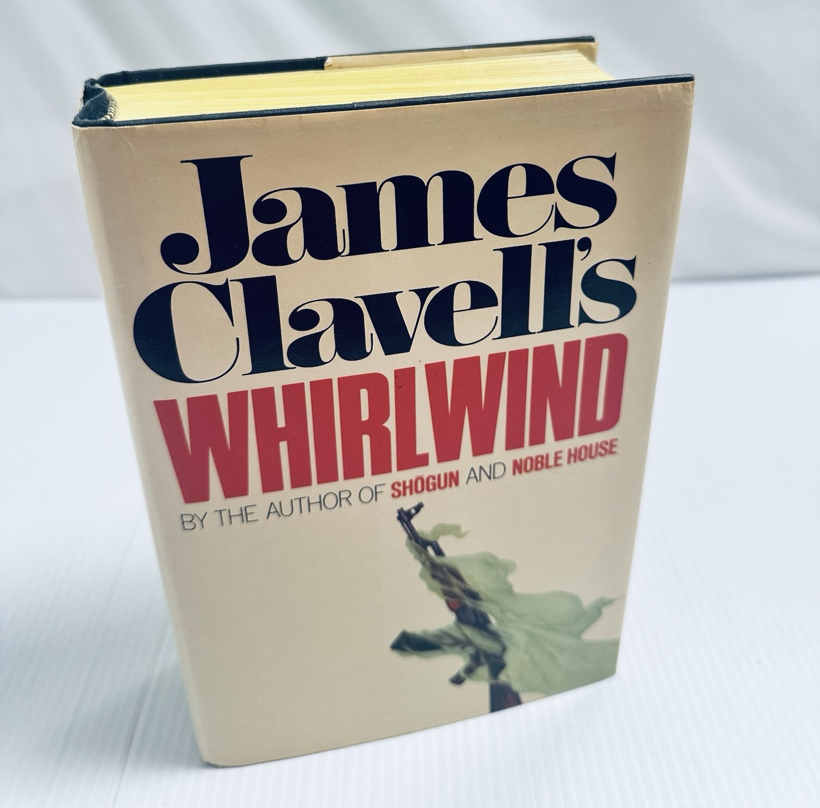 James Clavell Whirlwind 1986 First Edition First Printing Epic Saga Hardcover