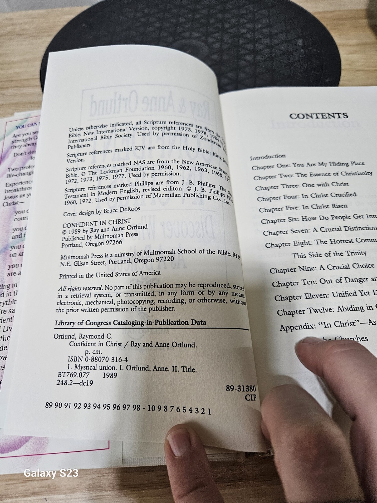 Confident in Christ: Discover Who You Are As a Believer By Ray And Anne Ortlund