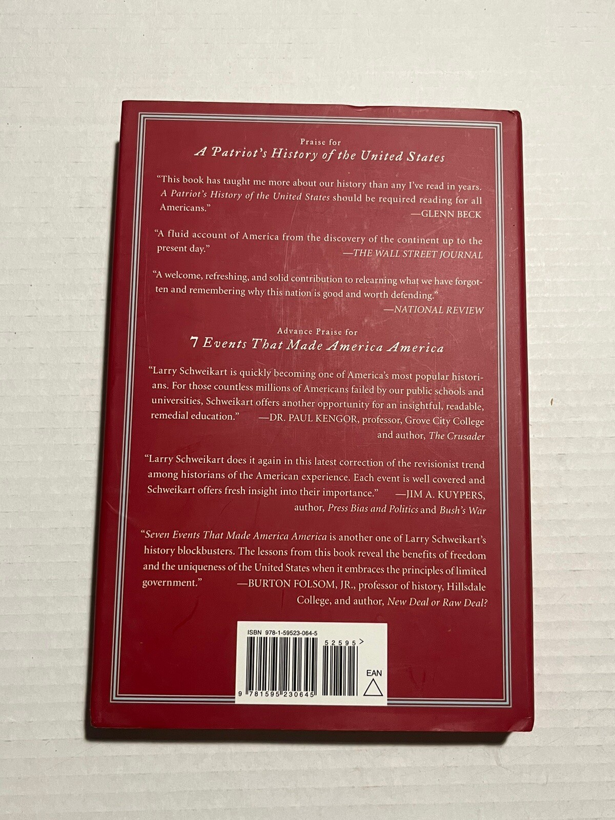 Seven Events That Made America America Larry Schweikart