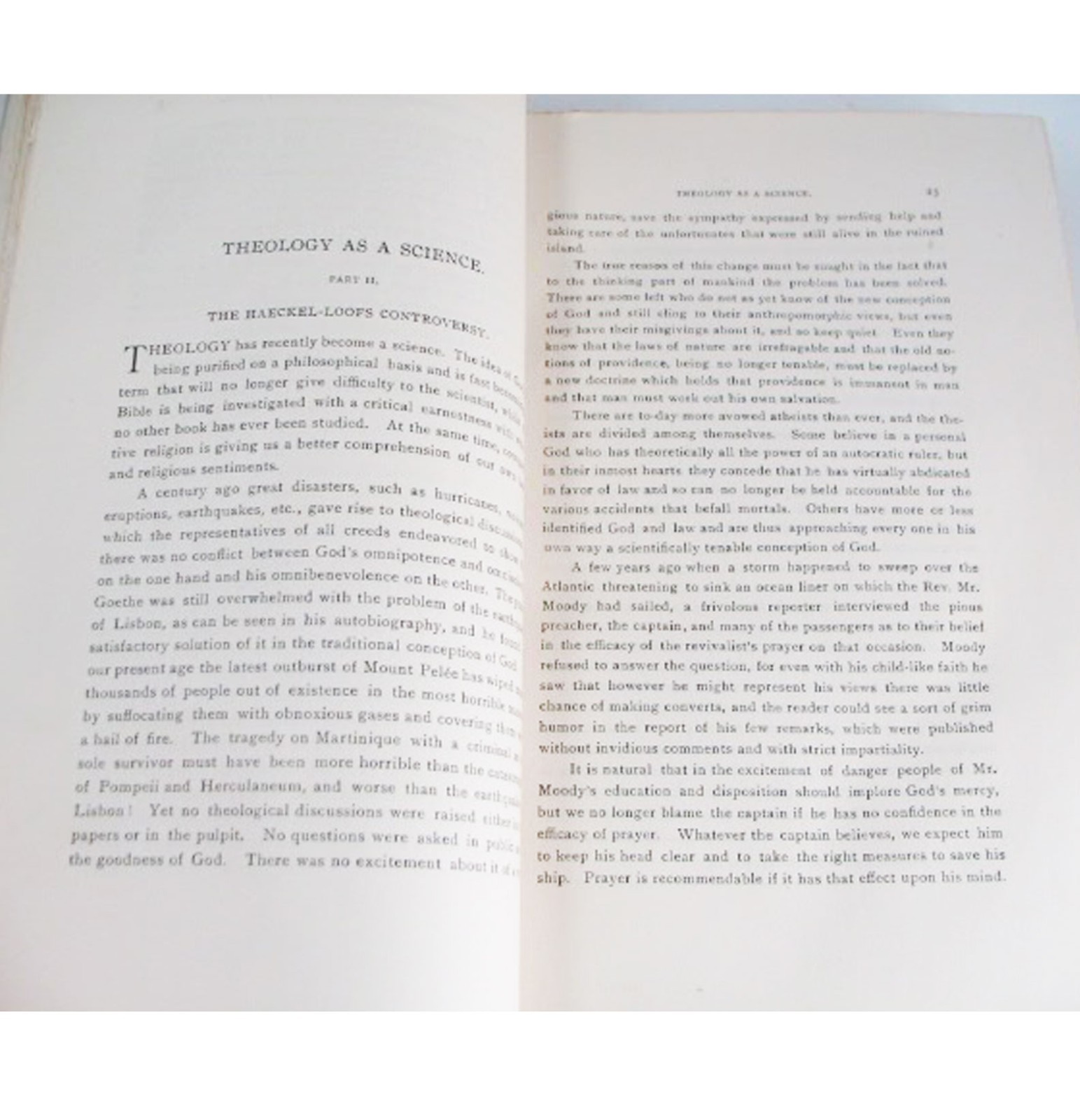 The Monist 1903 Science Hardcover Ancient Israel, Geometry Theology, 640 Pages
