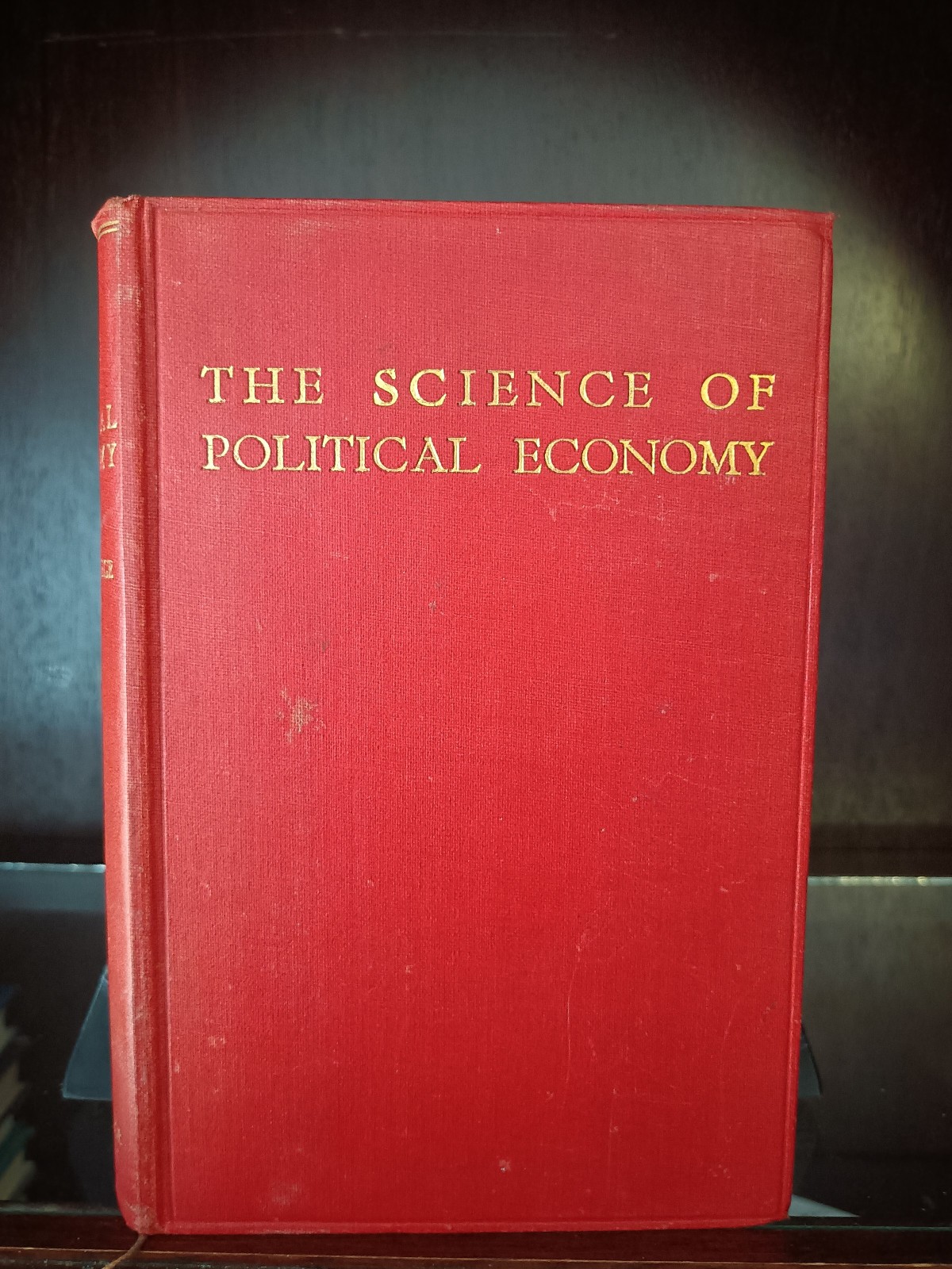 The Science of Political Economy_Henry George_HCnoDJ_1932_Very Good