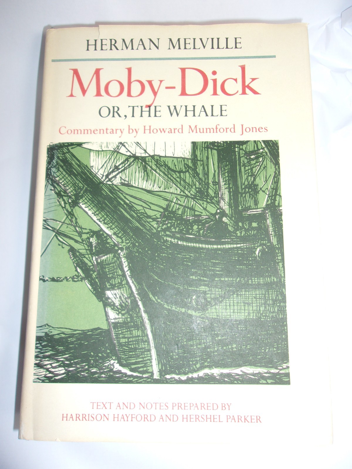 Moby Dick Herman Melville 1976 Warren Chappell illustration Very Good HCDJ