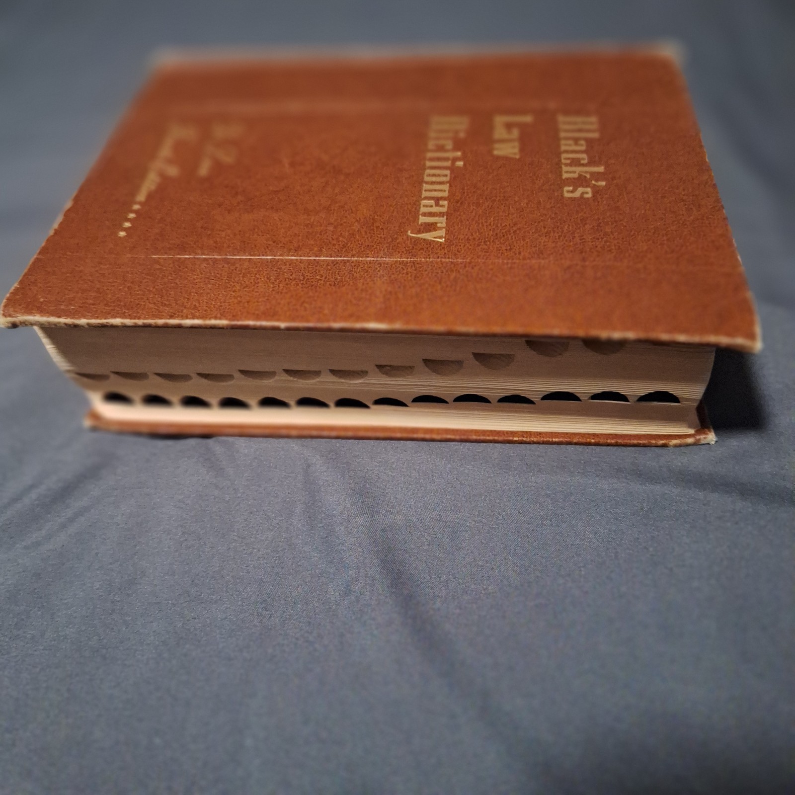 Black’s Law Dictionary De Luxe Fourth Edition 4th Ed 1951 Thumb Indexed Tabbed