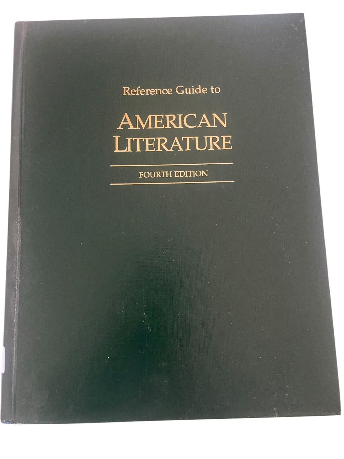 Reference Guide to American Literature Riggs 2000 Fourth Edition St James