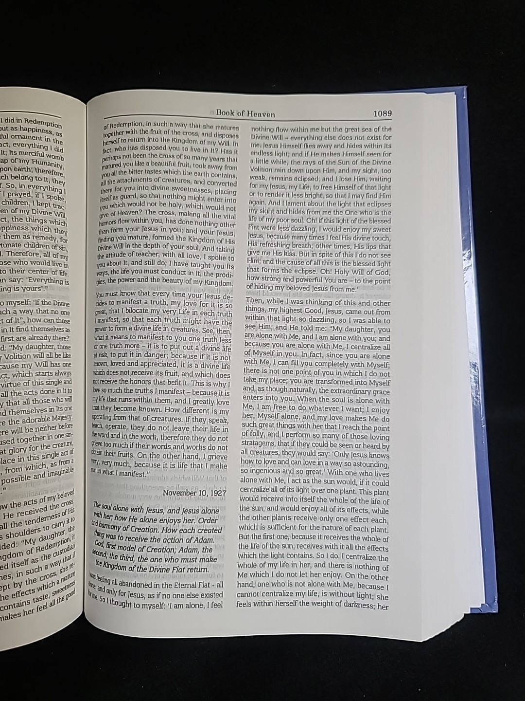 Book of Heaven – El Libro del Cielo | Luisa Piccarreta | Volúmenes 1–36 | Edició