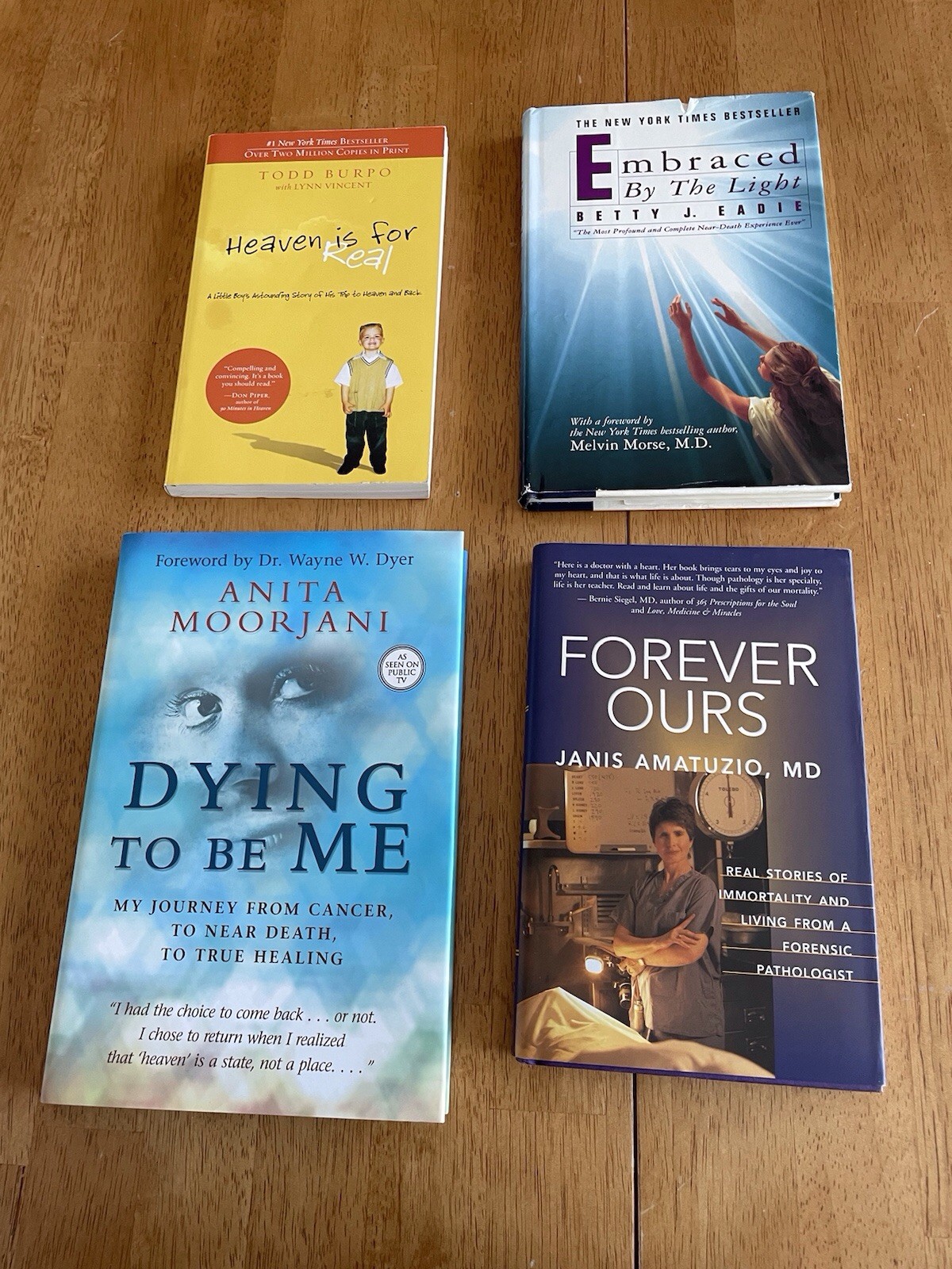 Lot Of Four Books About Near Death Experiences