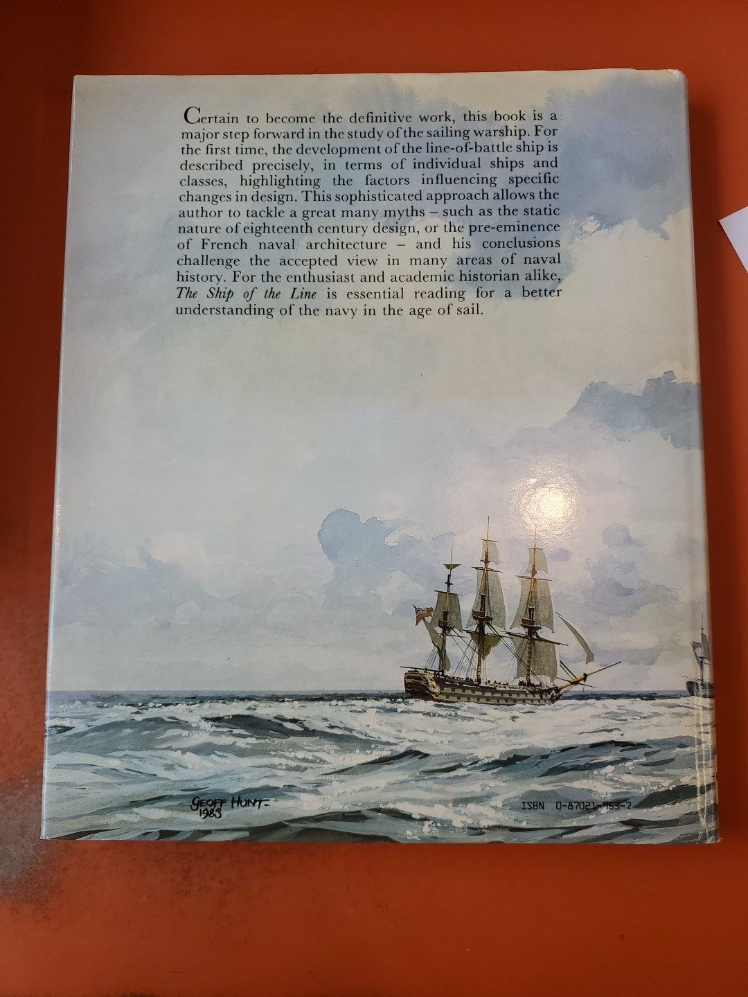 The Ship of the Line Vol. 1 and Vol. 2 – Brian Lavery Hardcover