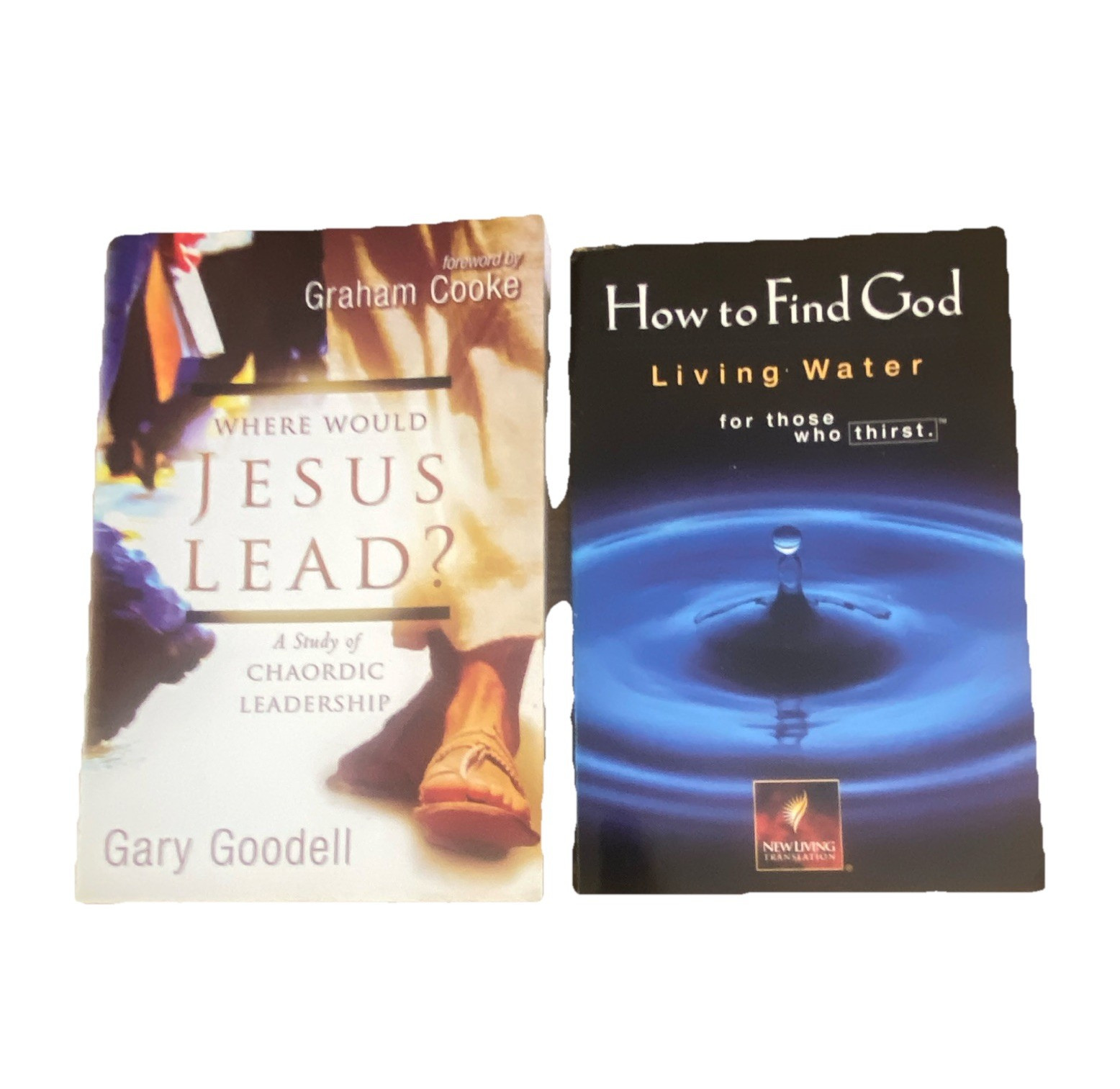 Faith & Leadership Book Bundle – Gary Goodell & New Living Translation (2 Books)