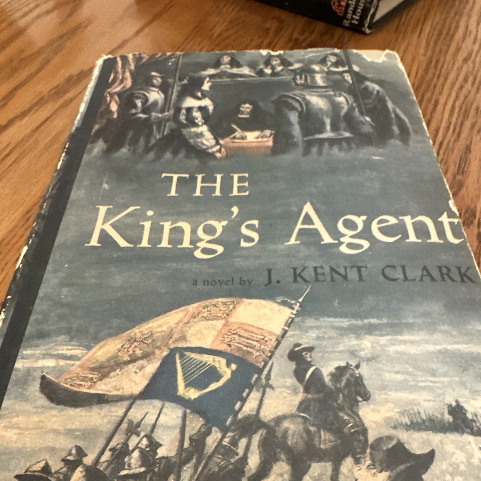 Charles Scribner’s Sons The King’s Agent J. Kent Clark Hardcover DJ 1958