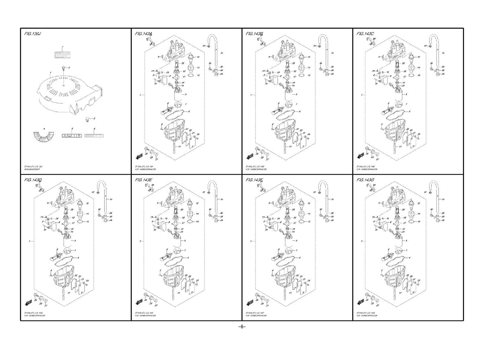 SUZUKI PARTS CATALOG DF100A DF115A DF140A 2014 MANUAL – LOOP BOUND – TUFF JACKET