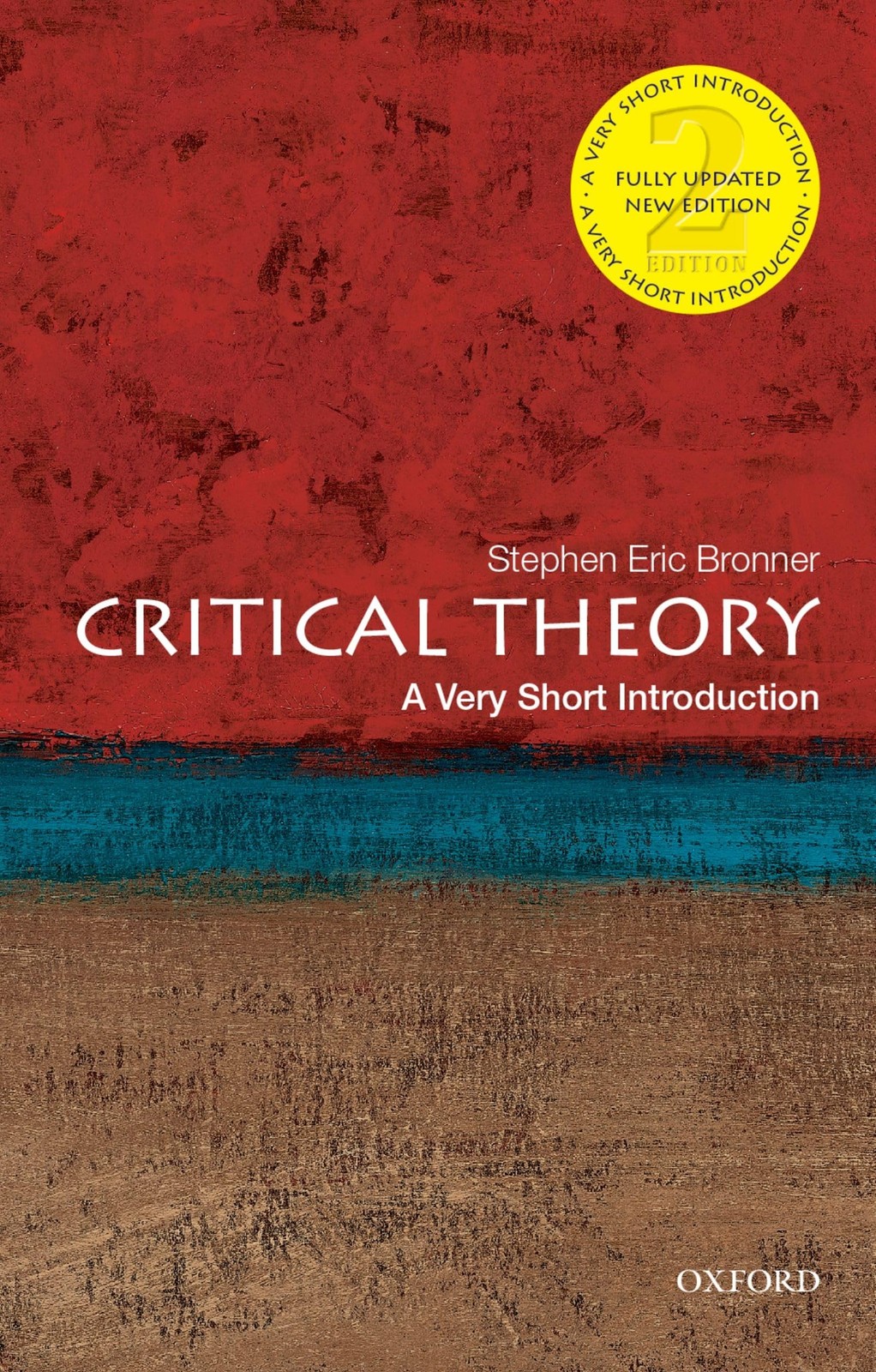 Critical Theory: A Very Short Introduction – paperback Bronner, Stephen Eric