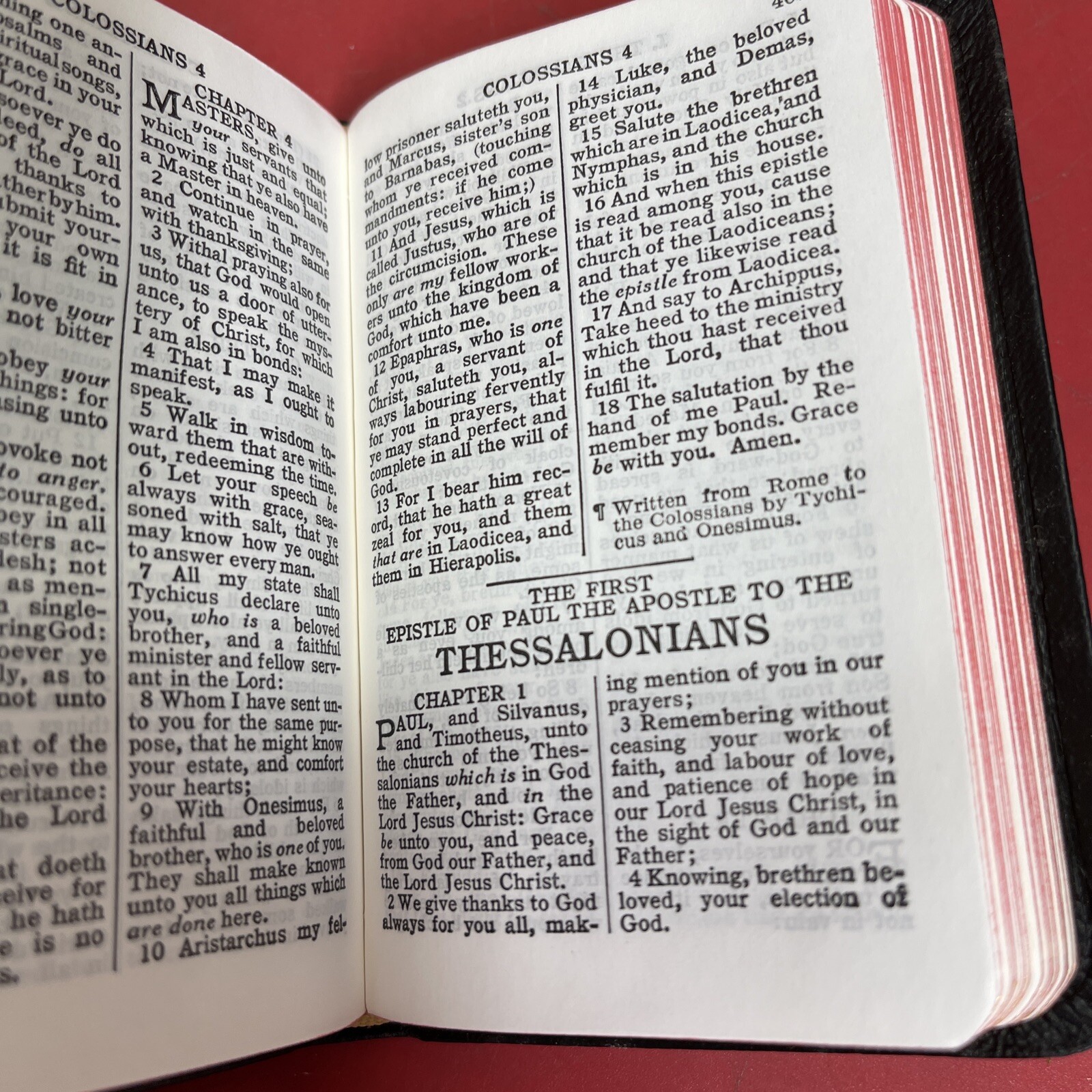 American bible society B337X series new testament with psalms pocket bible