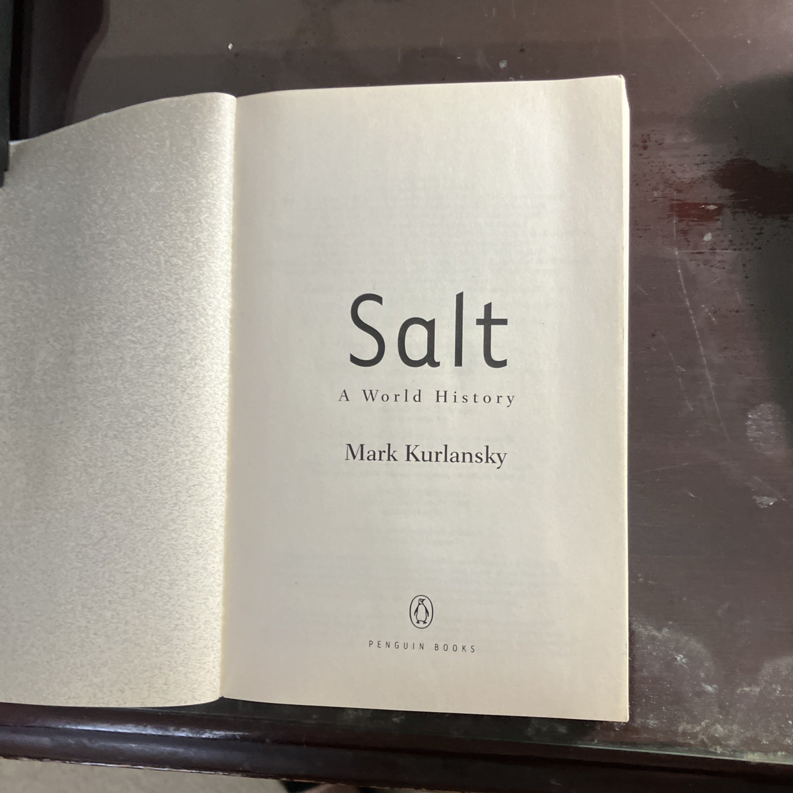 Salt A World History by Mark Kurlansky NEW TRADE Paperback, FREE SHIP