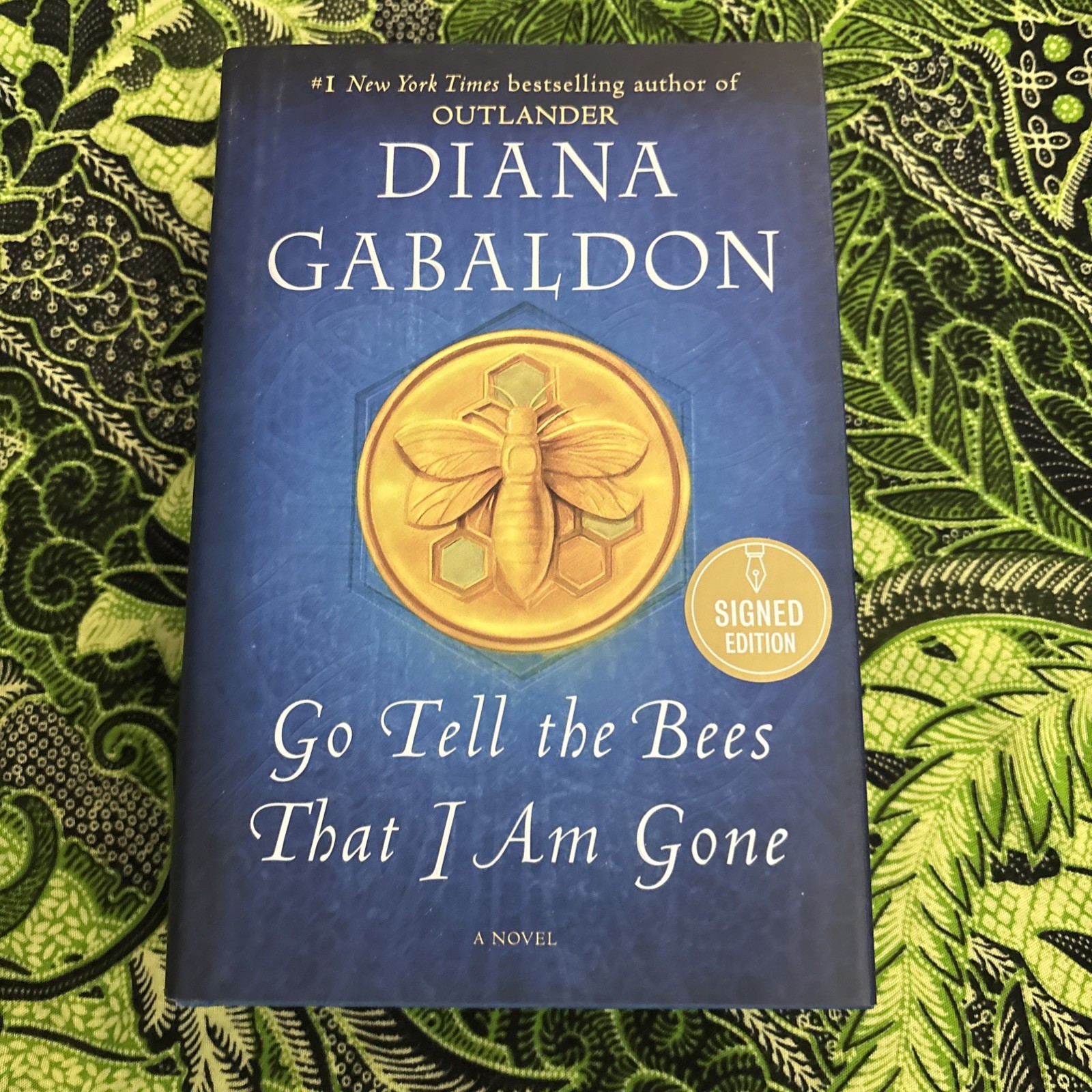 Diana Gabaldon Signed Book Lot Echo Bone Breath Snow Ashes Go Tell Bees Am Gone