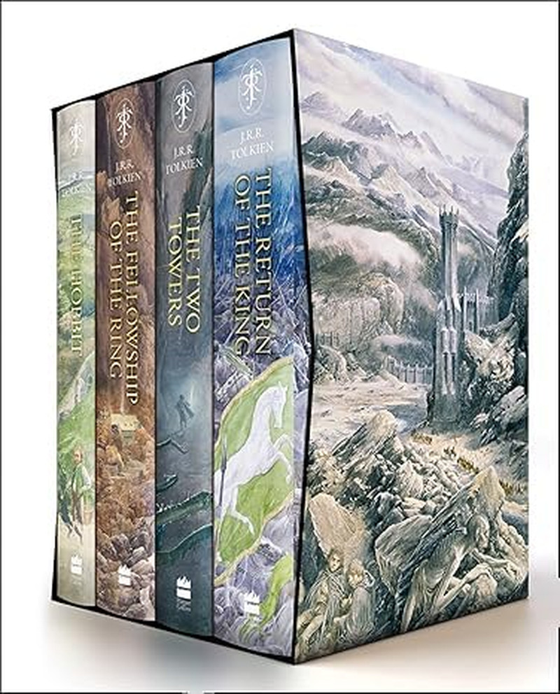 By J. R. R. Tolkien | Collection of 4 Books Boxed Set the Hobbit & the Lord
