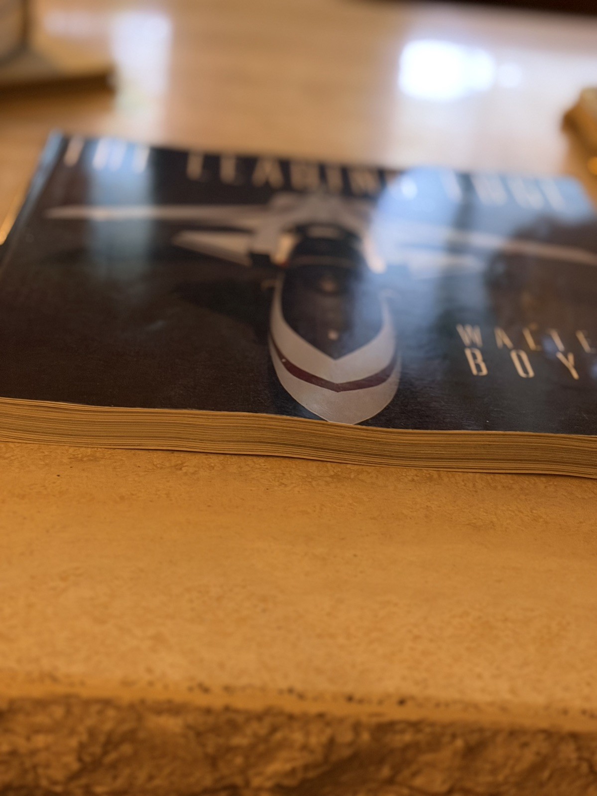 The Leading Edge by Walter J Boyne 1986 Softcover/ Aviation Photography and Text
